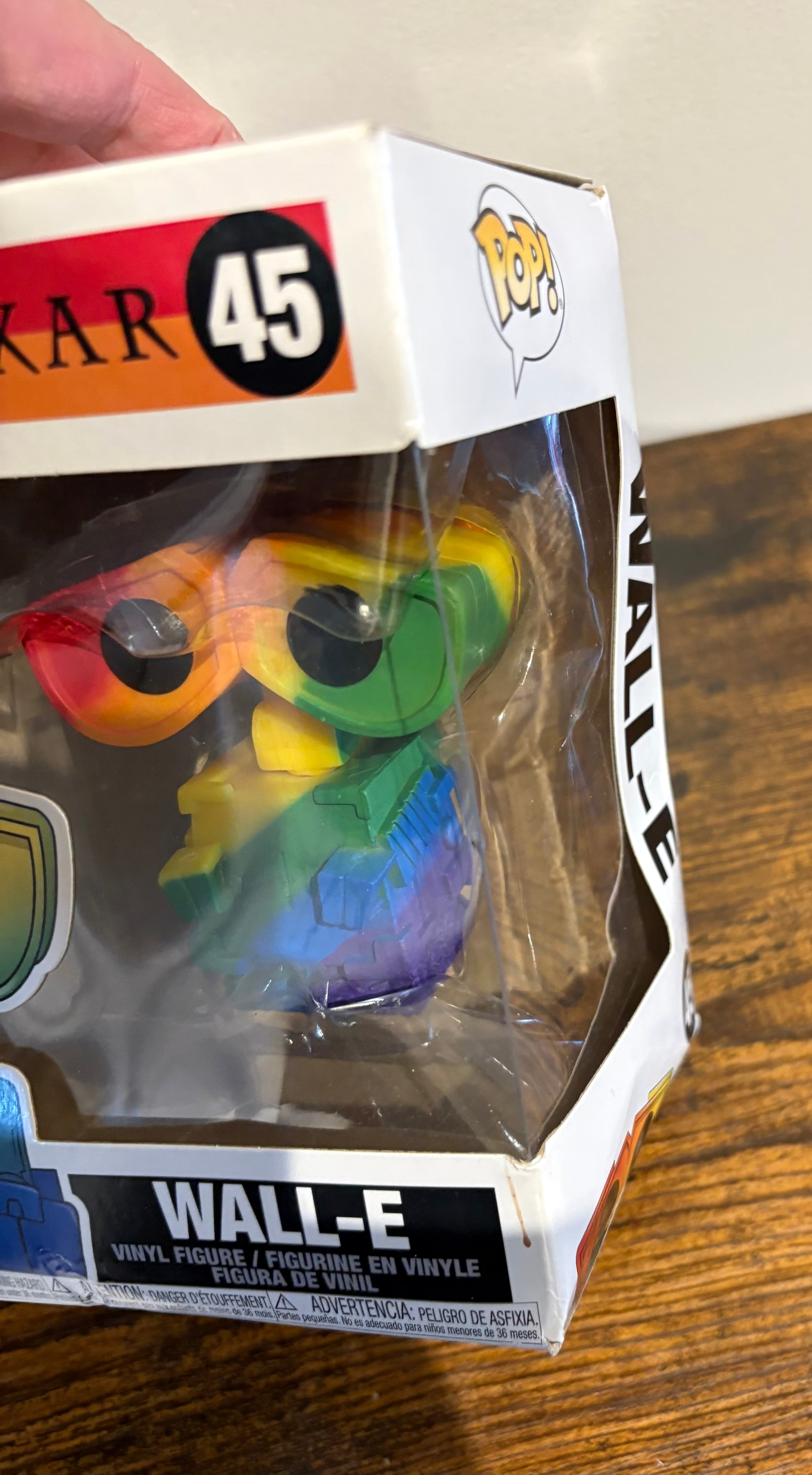 Funko Pop 45 Wall-E Rainbow Pride Disney Pixar Collectible Figure