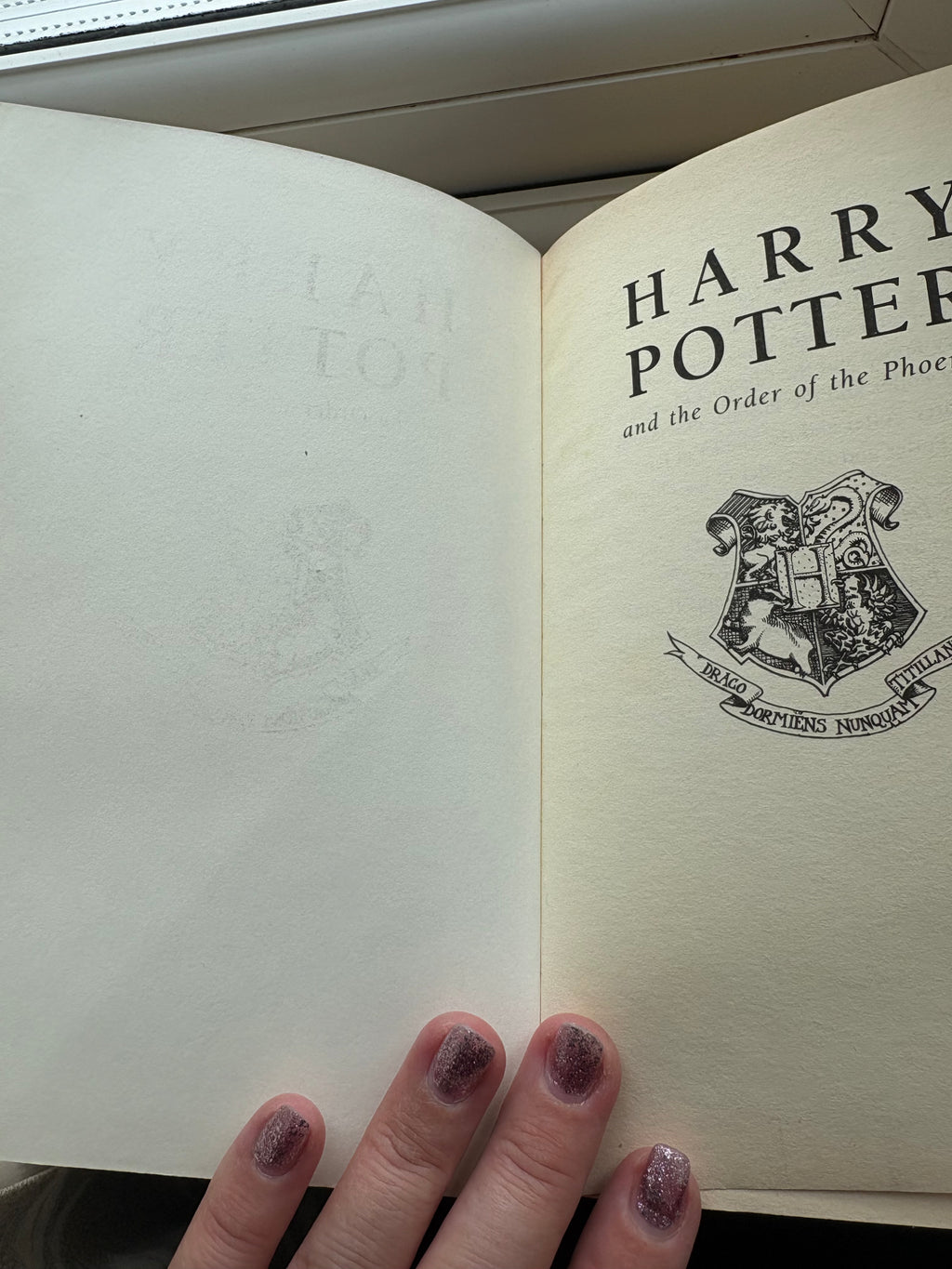 Collectables - Harry Potter and the Order of the Phoenix 1st/1st Edition with errors, with dust jacket