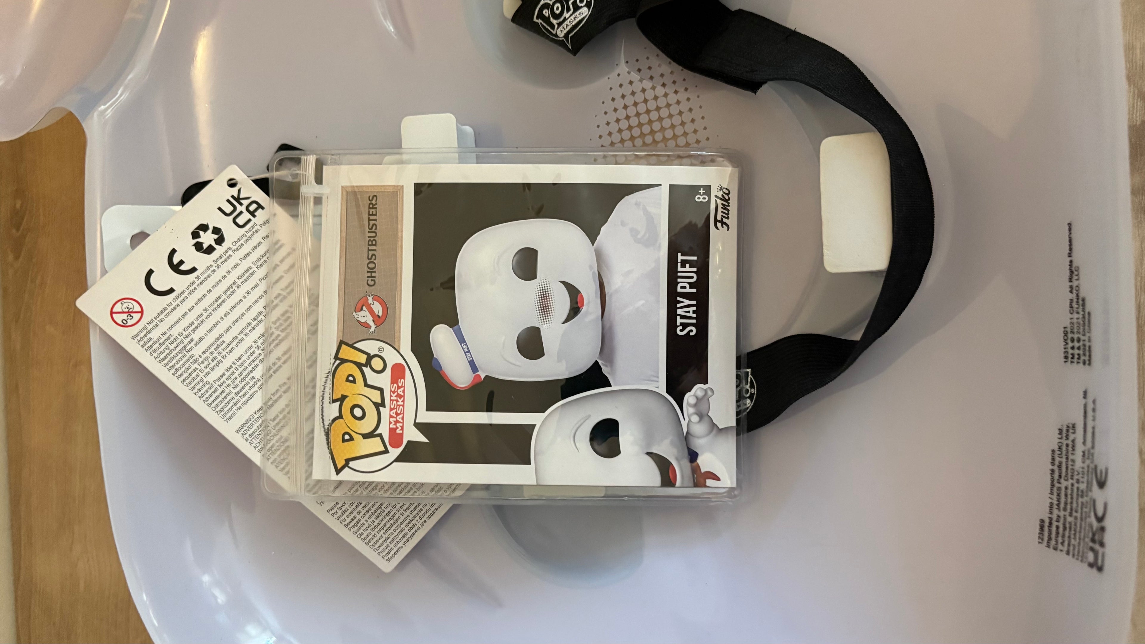 Funko Pop Stay Puft Marshmallow Man Large Mask
