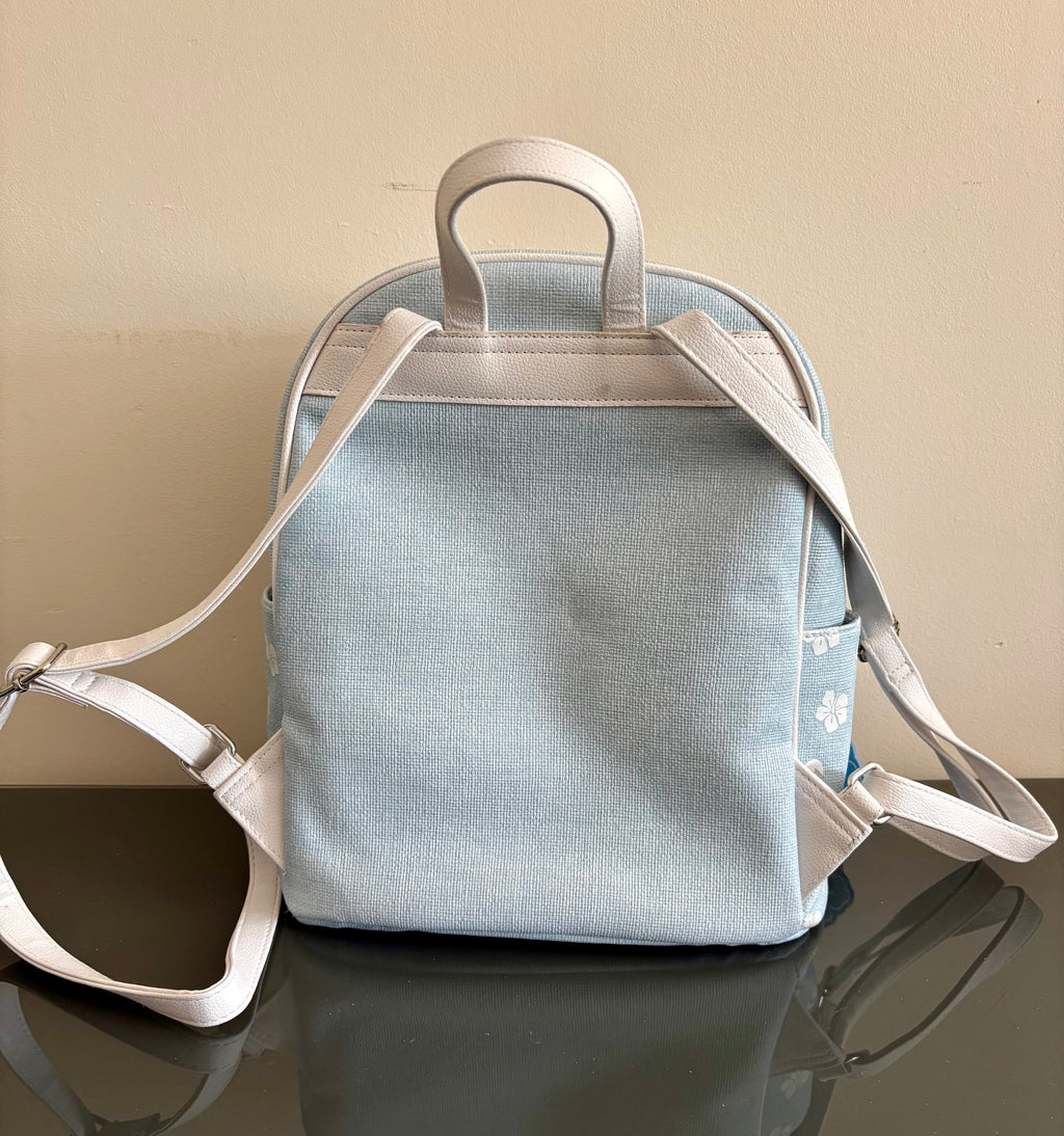 Collectables - Disney Stitch Blue Denim women's backpack, American Primark Rare in uk