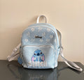 Collectables - Disney Stitch Blue Denim women's backpack, American Primark Rare in uk