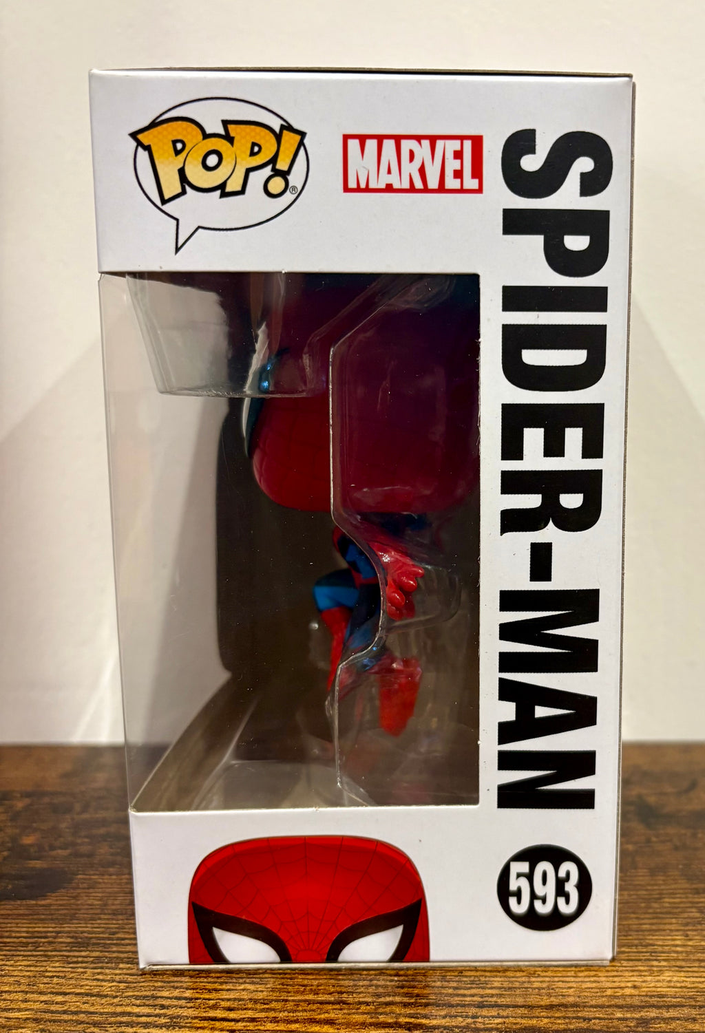 Funko Pop! Marvel Spider-Man #593 Diamond Collection Edition