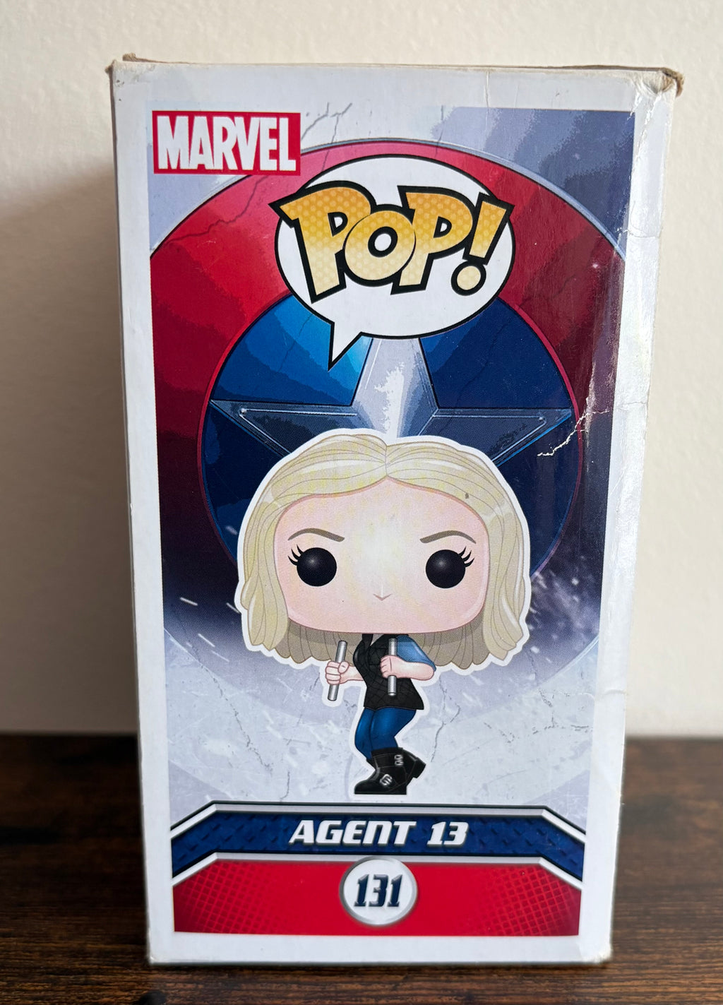 Funko Pop #131 Civil War Agent 13