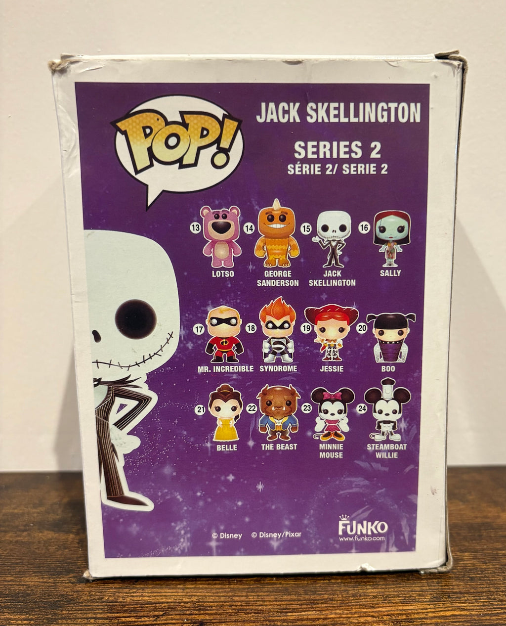 Funko Pop! Jack Skellington (15) Disney Nightmare Before Christmas see description