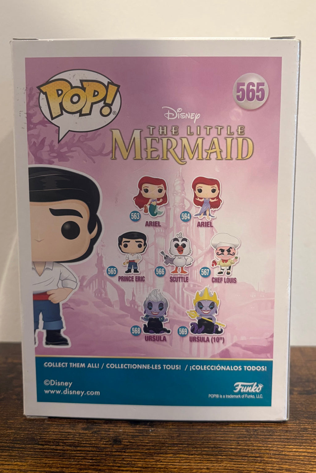 Funko pop - Prince Eric #565 brand new