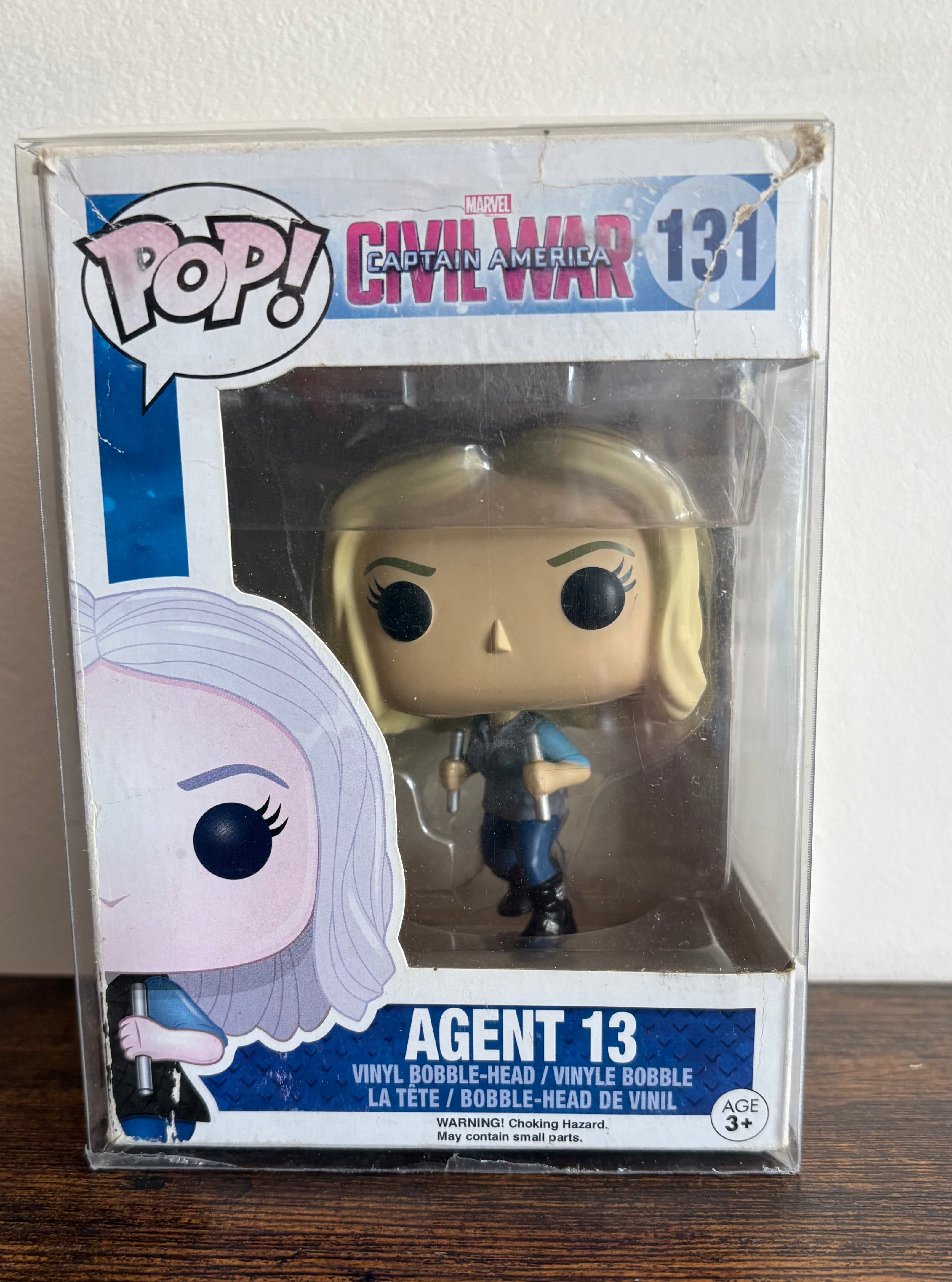 Funko Pop #131 Civil War Agent 13