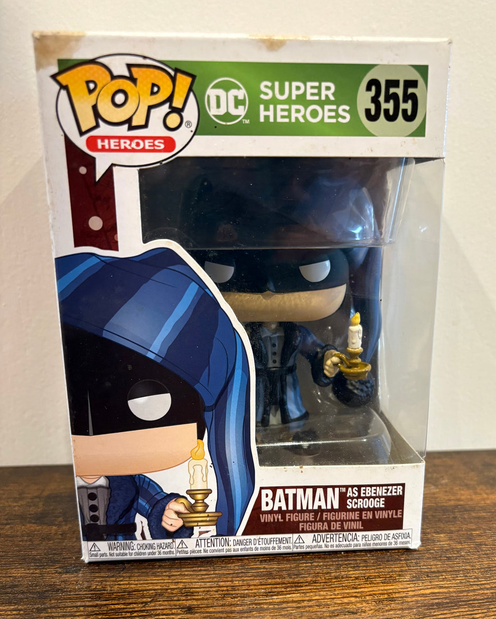 Funko Pop! DC Super Heroes Batman as Ebenezer Scrooge #355 Figure