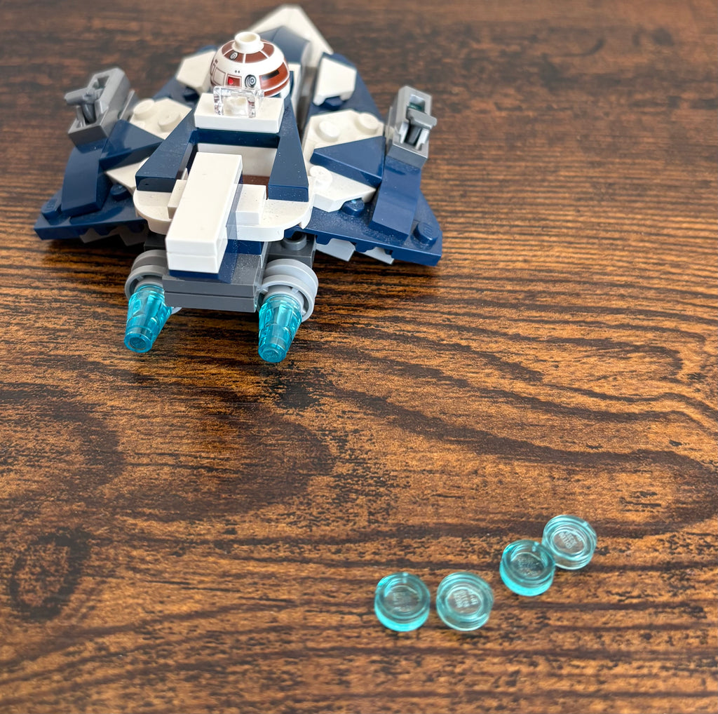 LEGO Star Wars 75400 Plo Koon's Jedi Starfighter Microfighter – Build Only