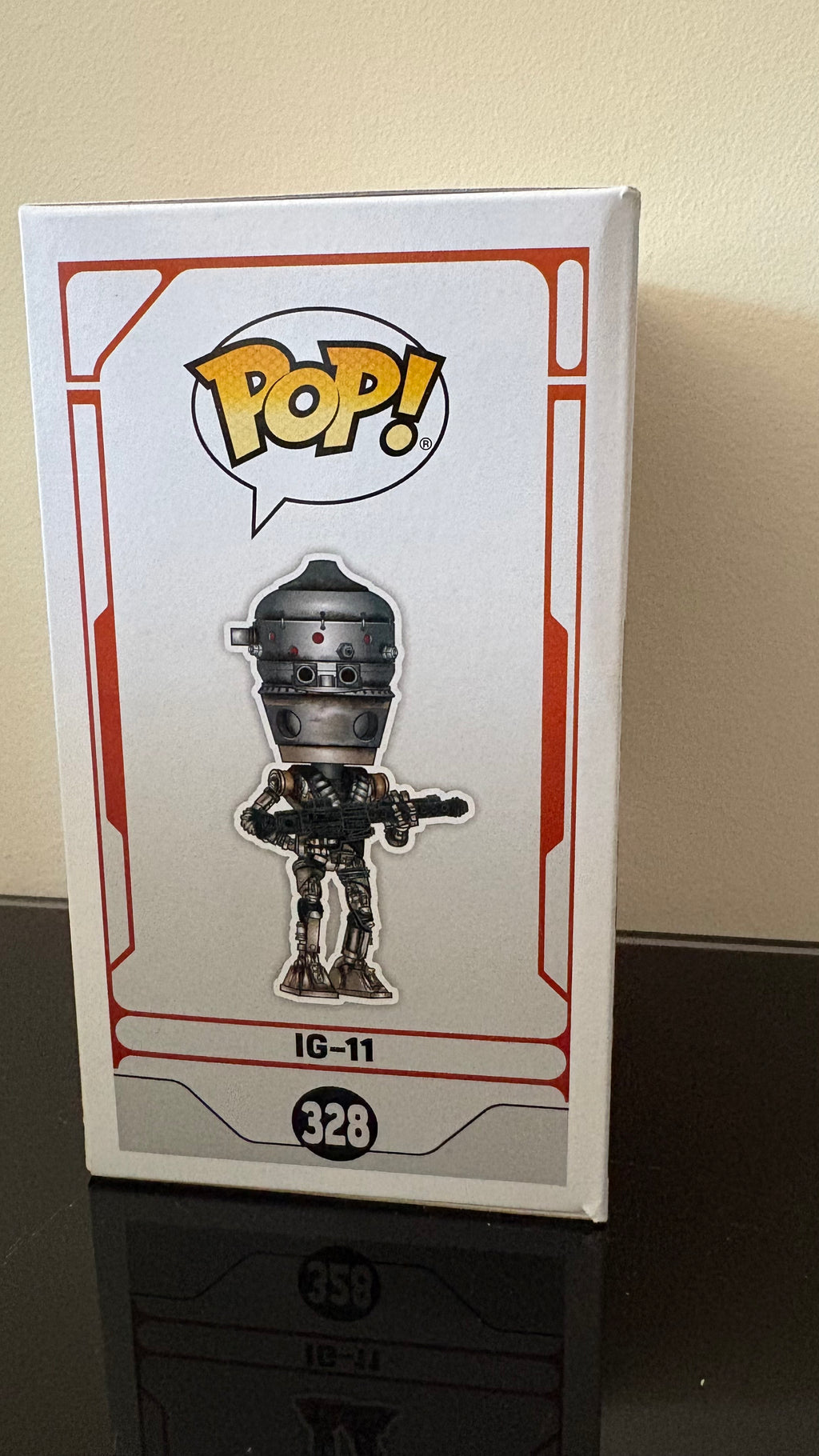 Funko POP! Star Wars IG-11 328 Vinyl Figure Mandalorian Collectible,