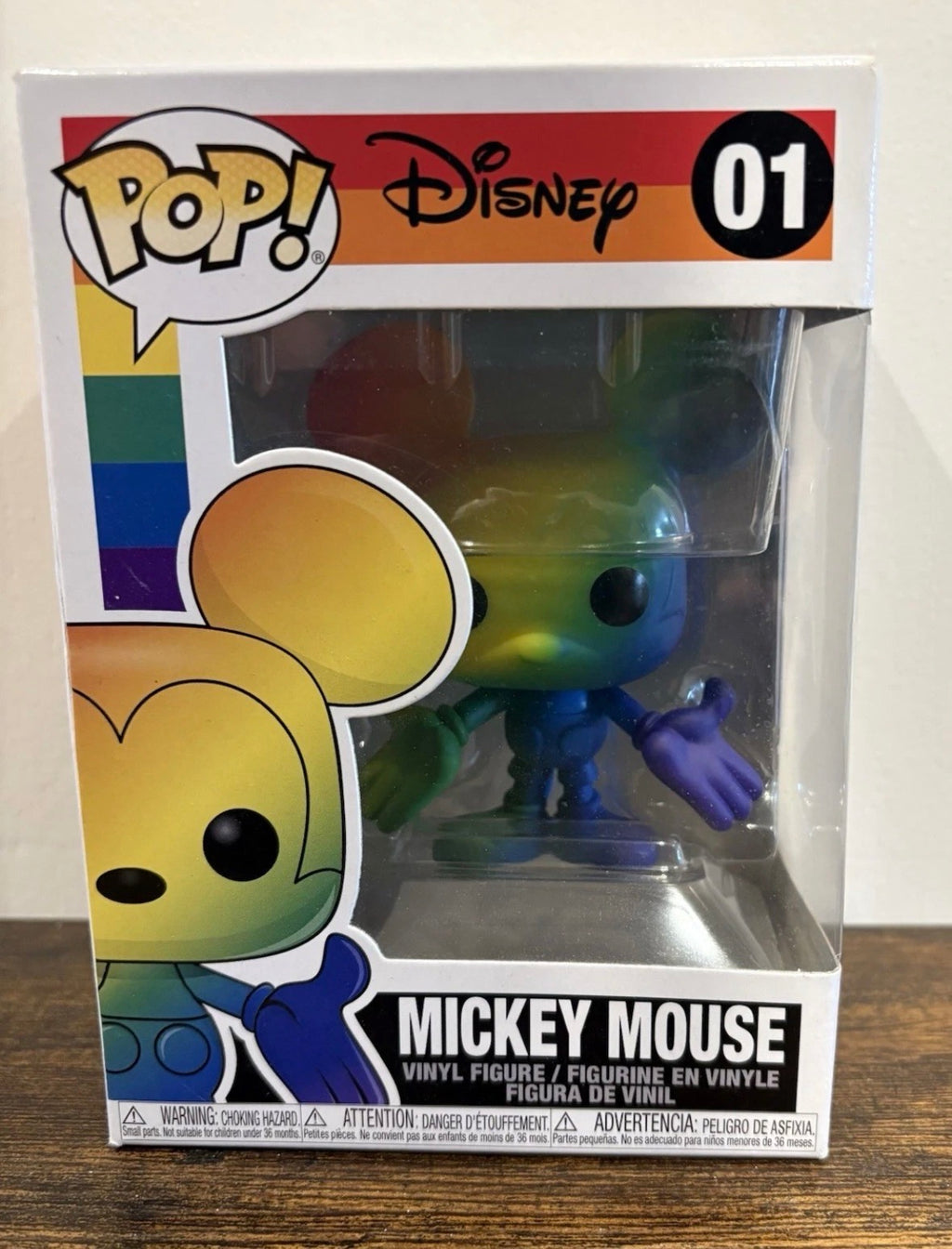 Funko Pop Disney Mickey Mouse POP Figure 01 - Vinyl Figure Boxed Brand New