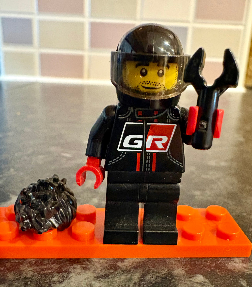 Speed Champions SC087 Toyota GR Supra Driver Mini Figure