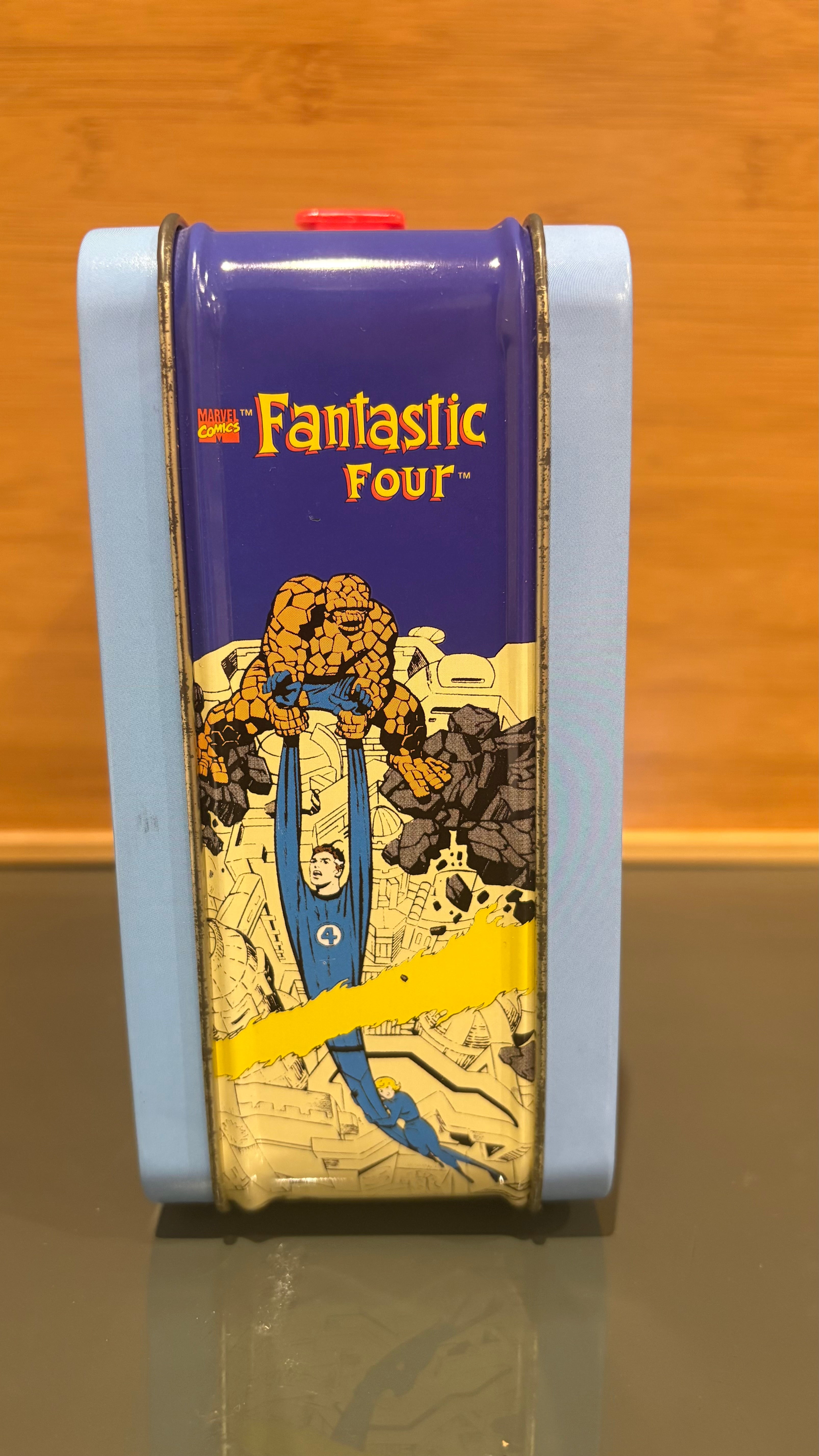 Collectable 1998 Fantastic Four Lunch Tin Featuring Doctor Doom Marvel Comics,