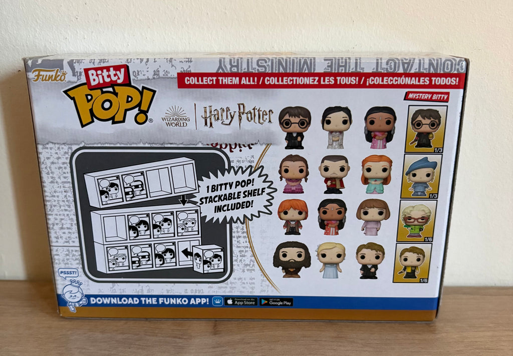 Funko Pop! Bitty Pop Hermione Granger, Viktor Krum, Ginny Mystery Figure