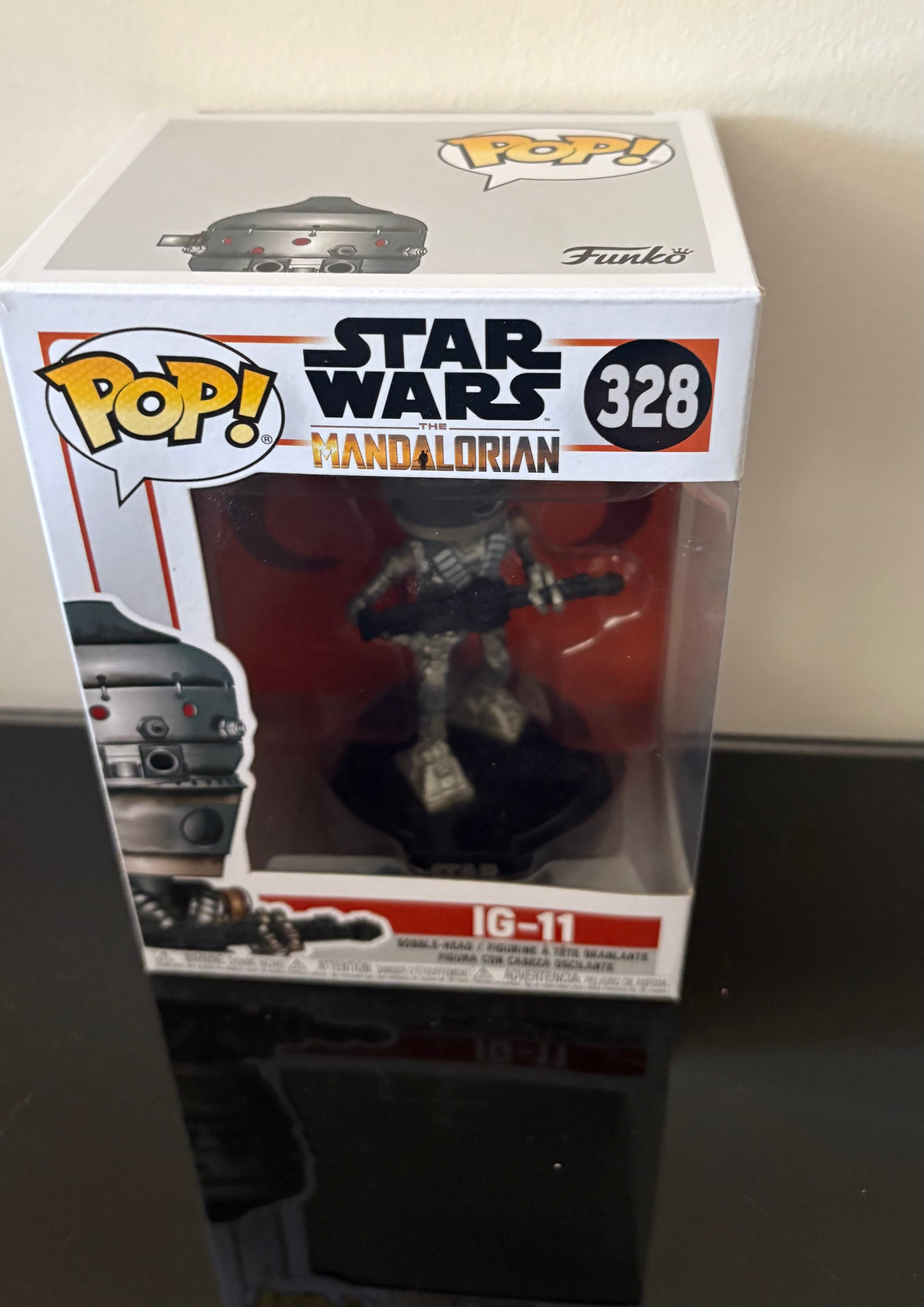 Funko POP! Star Wars IG-11 328 Vinyl Figure Mandalorian Collectible,