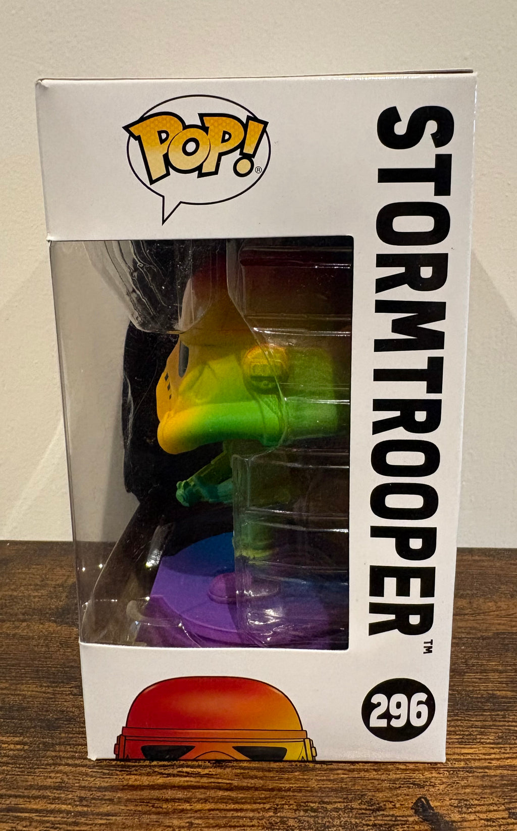Funko Pop! Star Wars Stormtrooper #296 Rainbow Rare Vinyl Figure