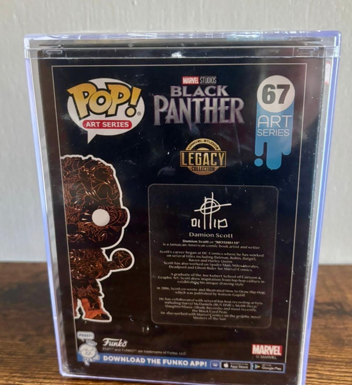 Funko Pop M'BAKU #67 Marvel Black Panther Art Series Bobble Head Special Figure6