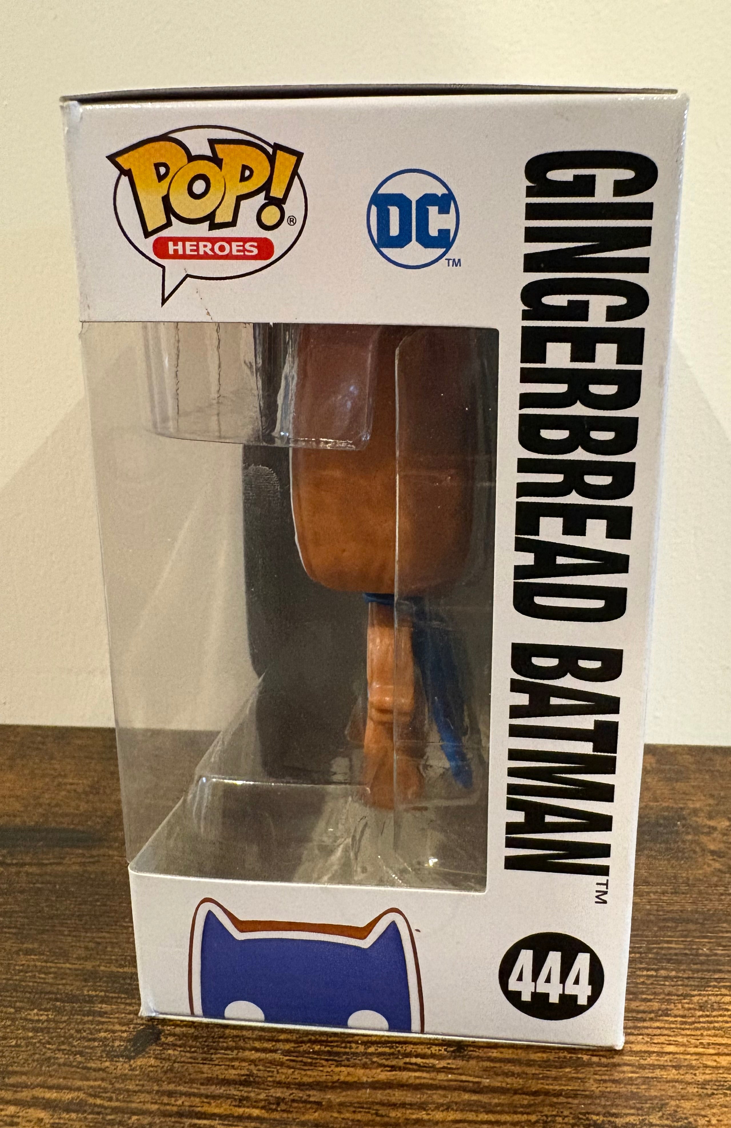 Funko Pop Heroes Dc Superhero Gingerbread Batman 444 Boxed