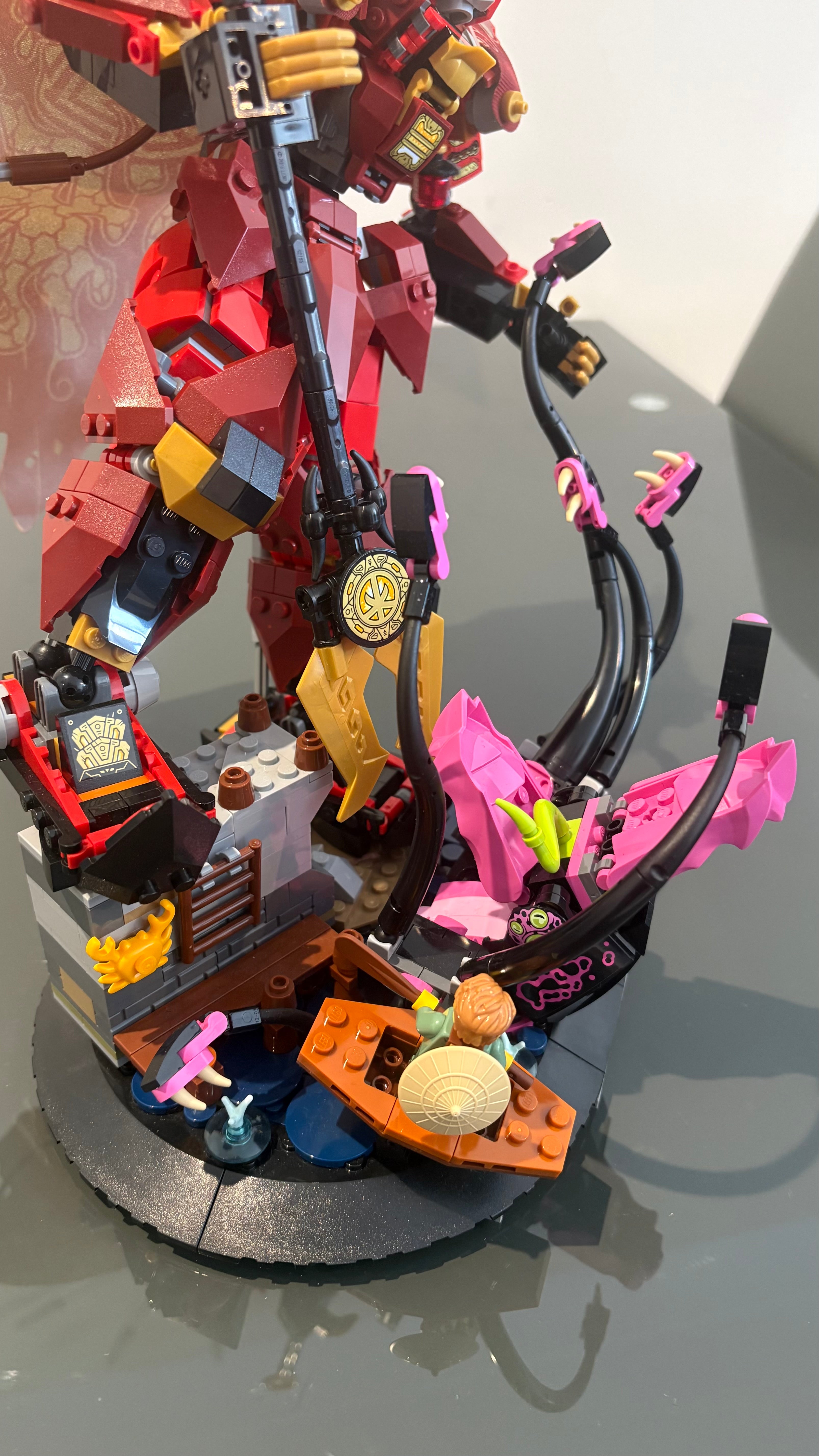 LEGO 71846 Ninjago The Fire Knight Mech Toy - Only Has One Minifigure