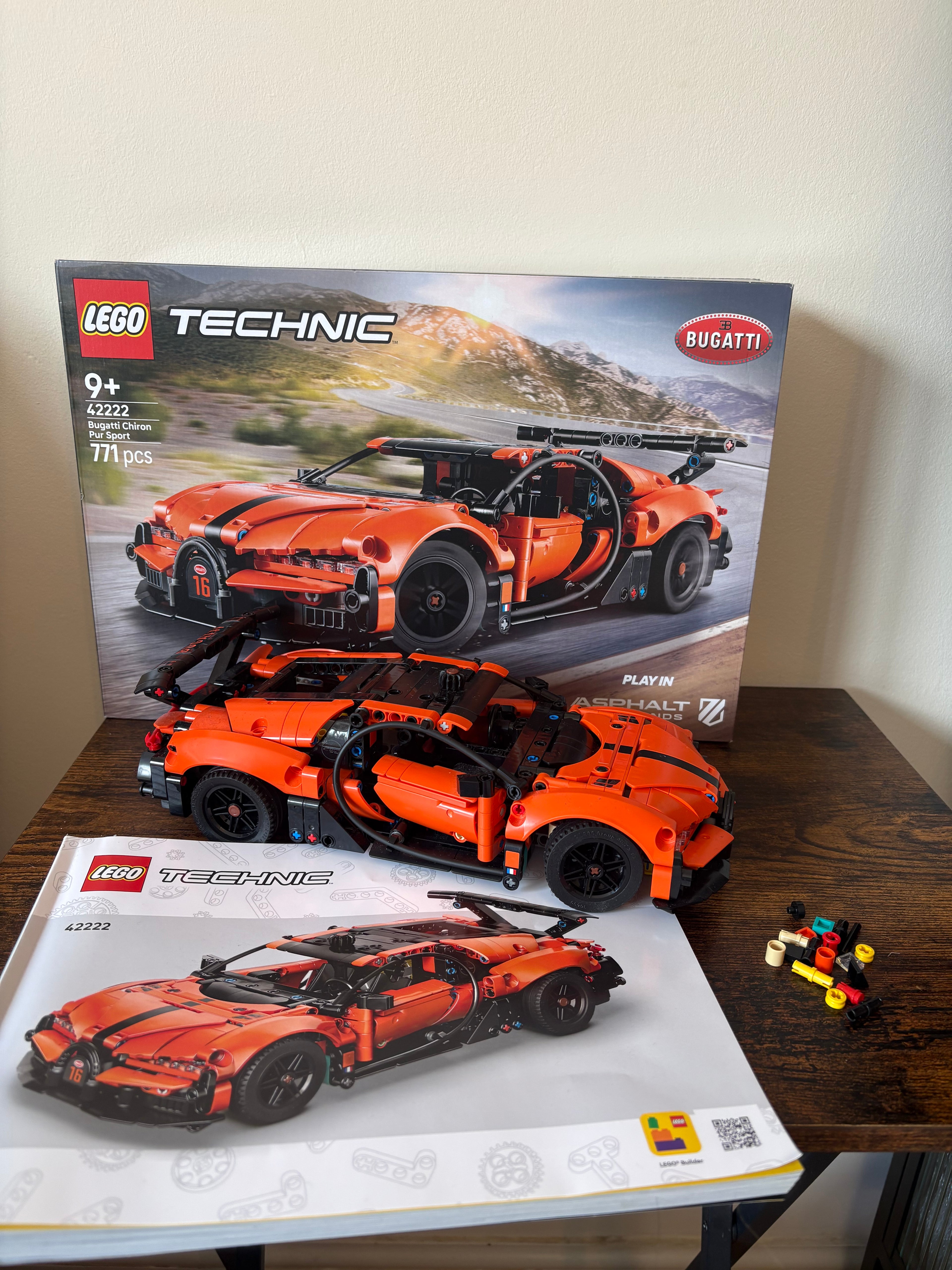 LEGO - Technic 42222 Bugatti Chiron Pur Sport