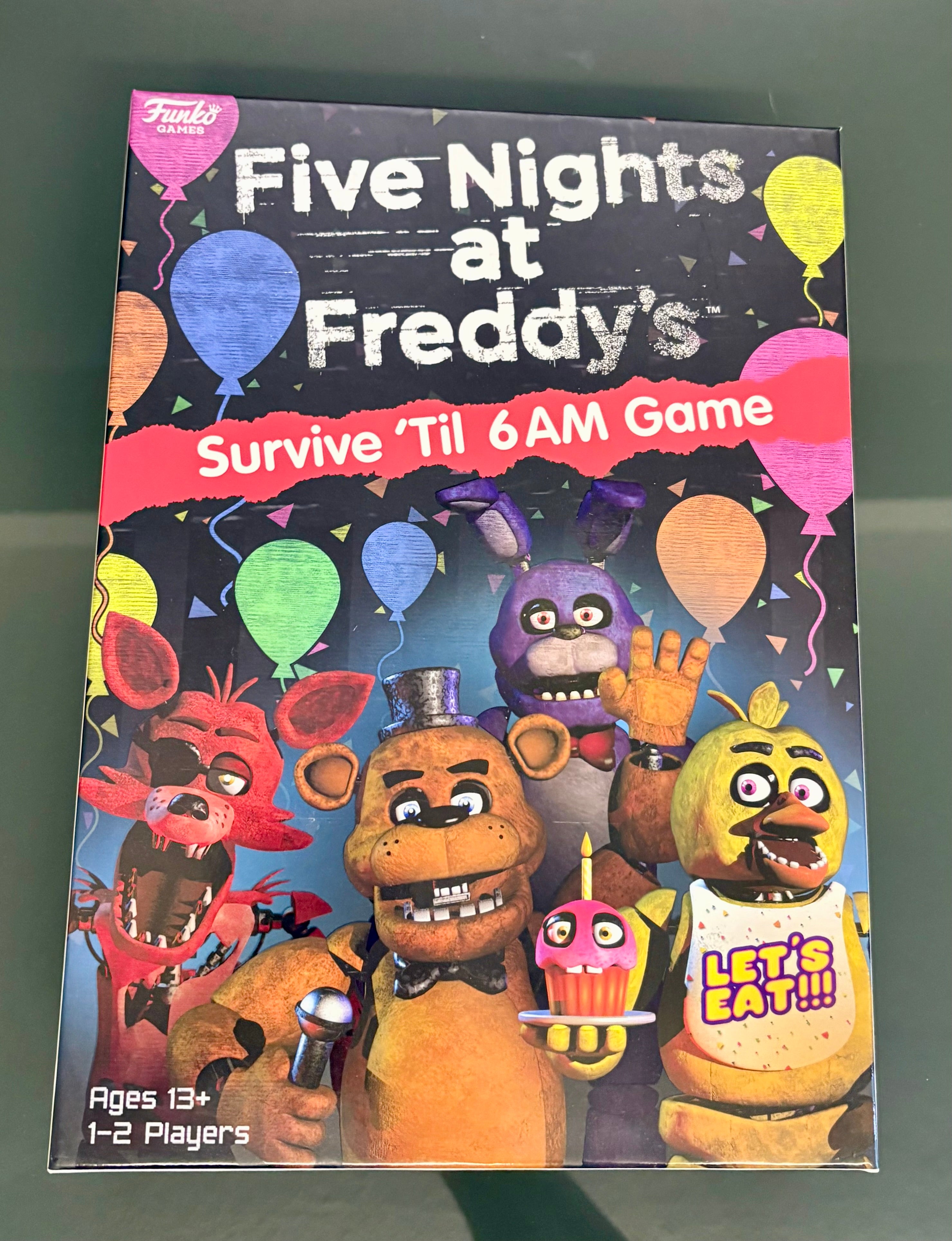 Collectables Funko Games Five Nights at Freddy's Survive Till 6am Board Game
