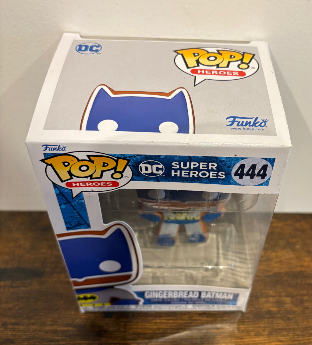 Funko Pop Heroes Dc Superhero Gingerbread Batman 444 Boxed