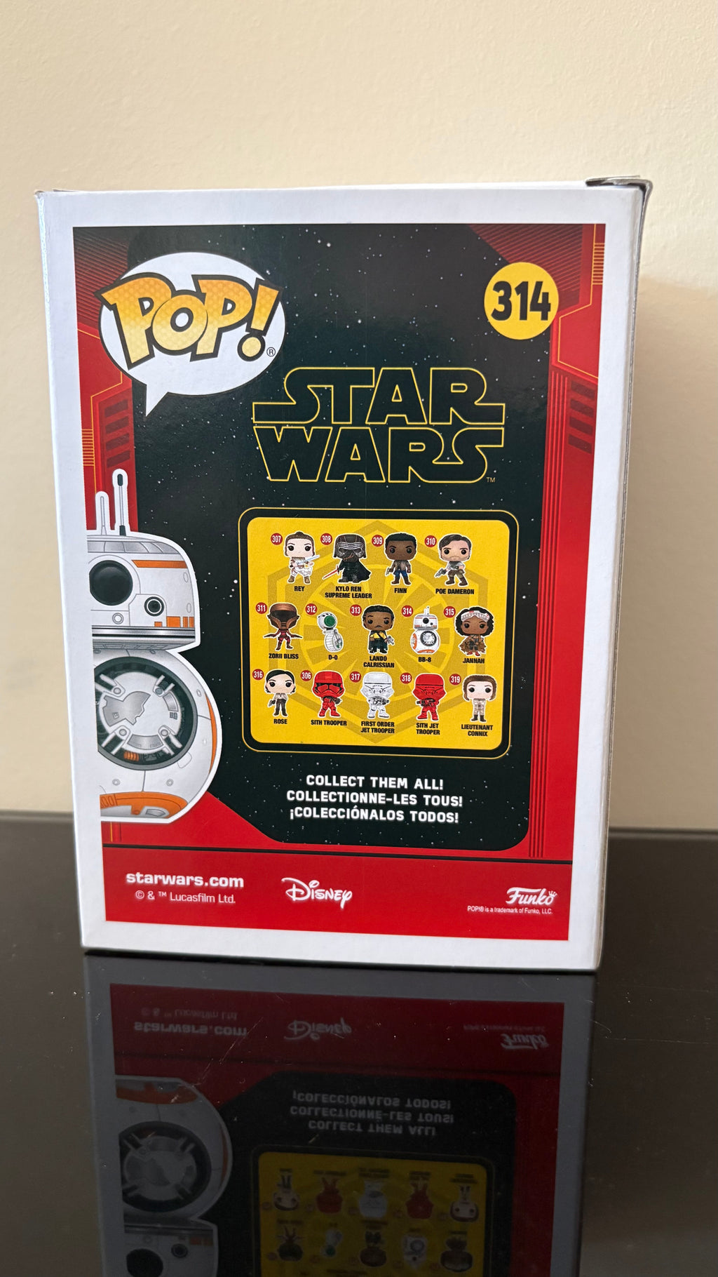 Funko Pop! Star Wars BB-8 #314,