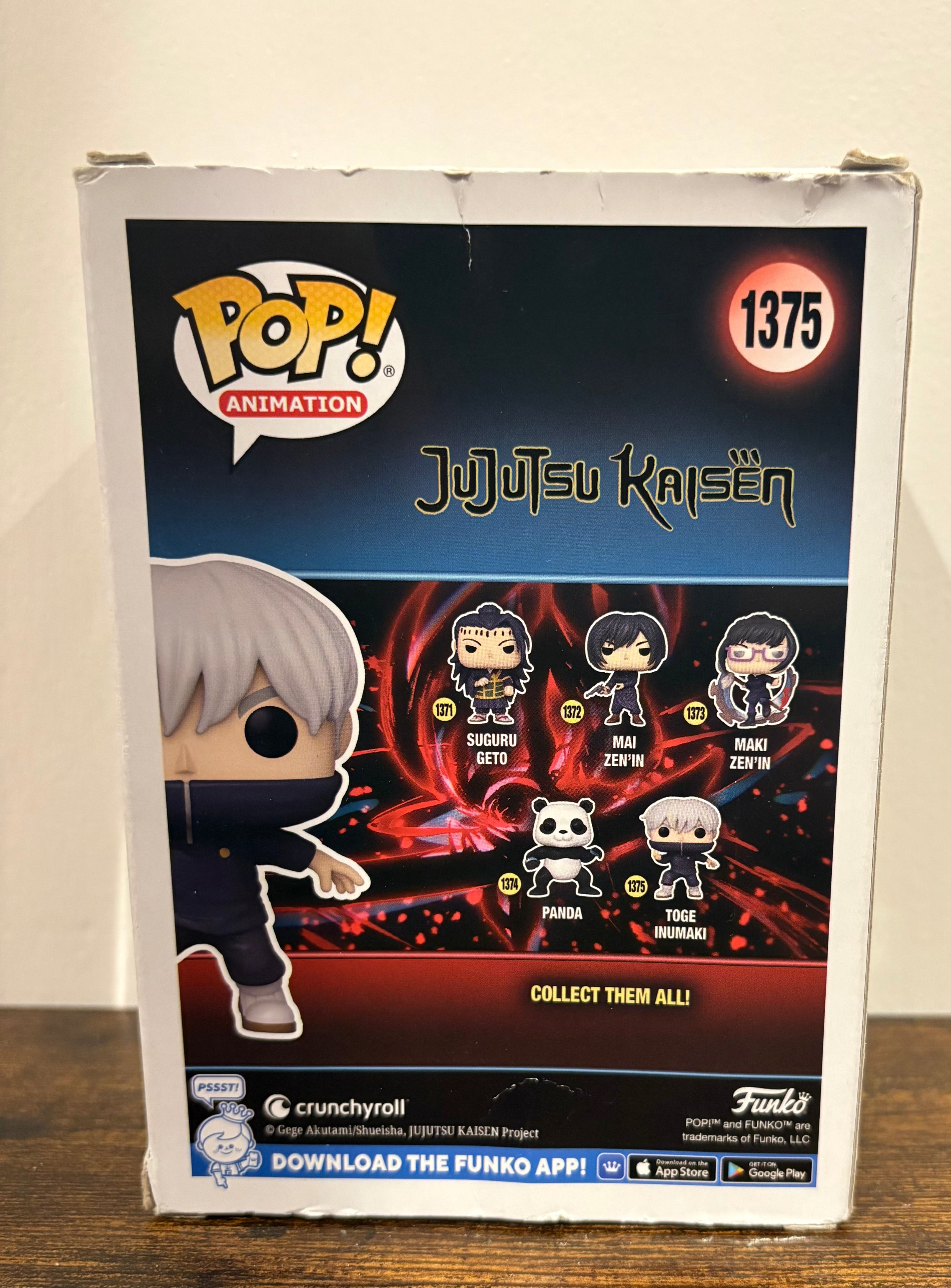 Funko Pop! Animation: Jujutsu Kaisen Toge Inumaki Vinyl Figure #1375