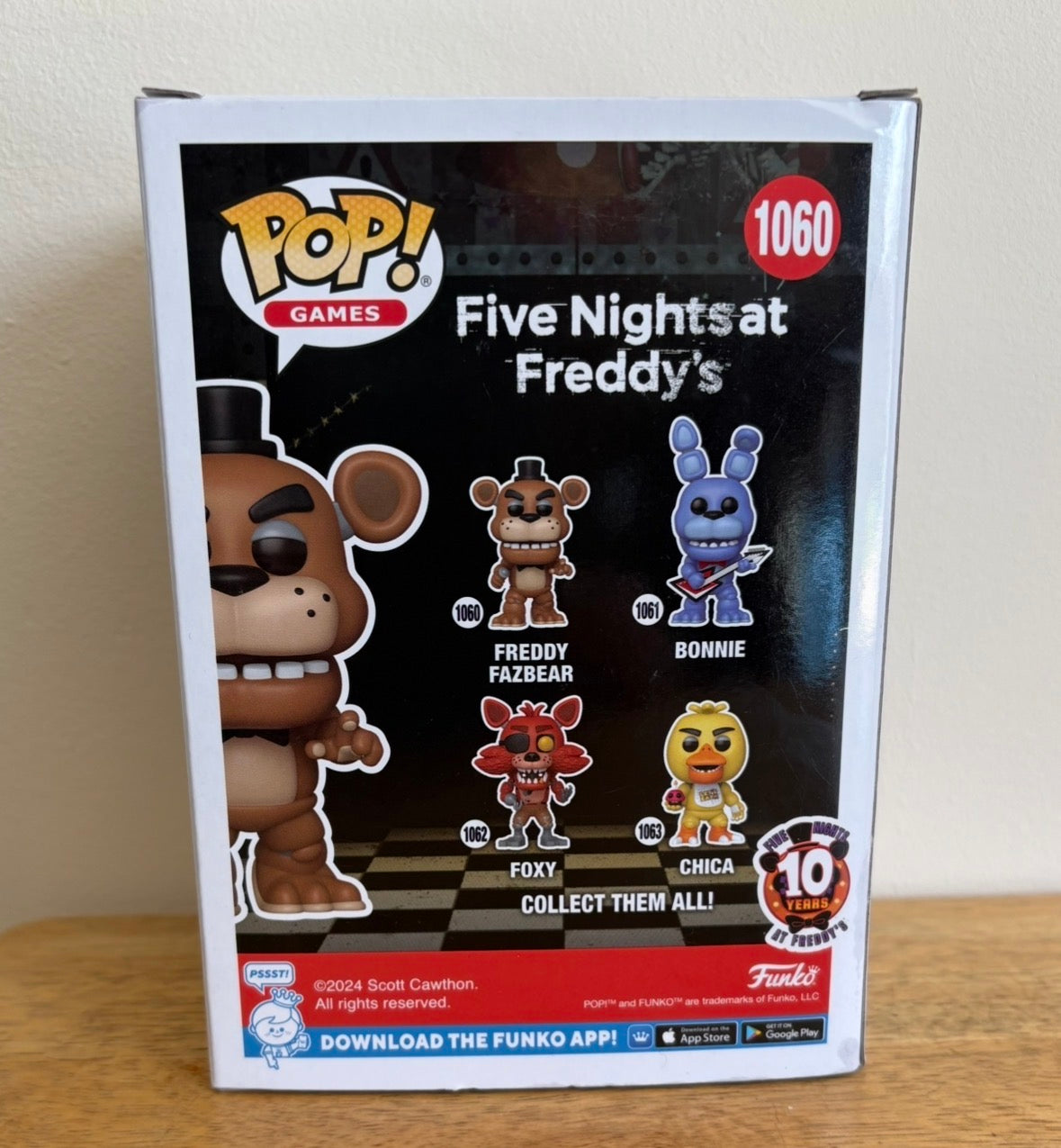 Funko Pop Freddy Fazbear #1060 Five Nights at Freddy's