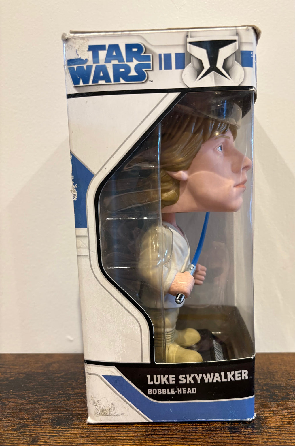 Star Wars Wacky Wobblers LUKE SKYWALKER Bobblehead Official Funko