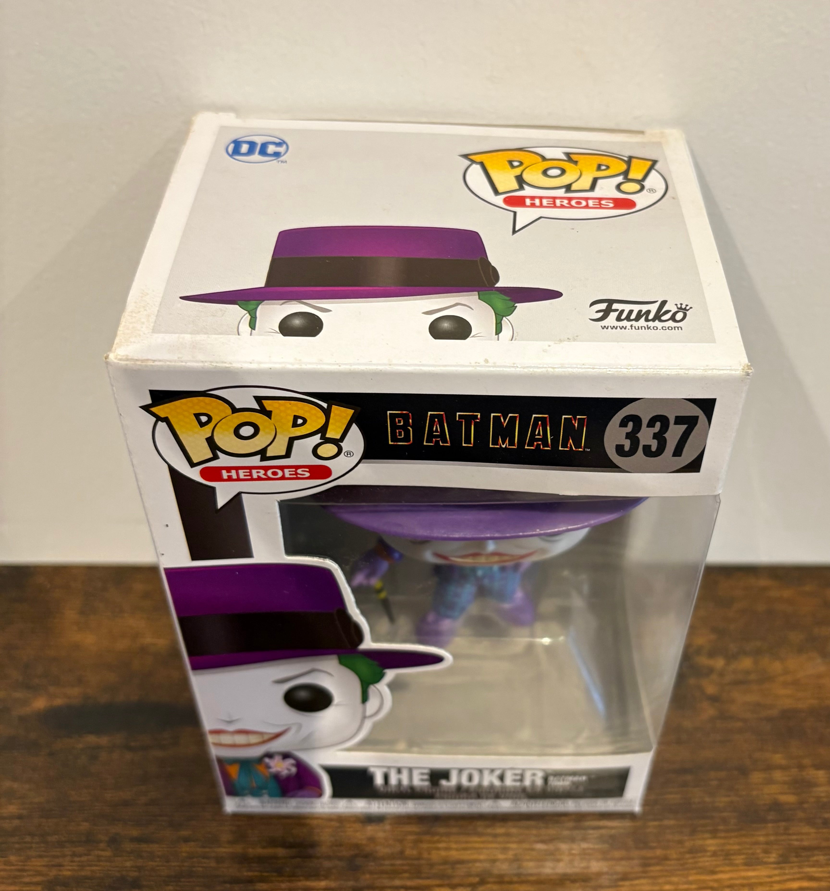 Funko Pop! Heroes Batman 1989 the Joker #337 Collectible Figure