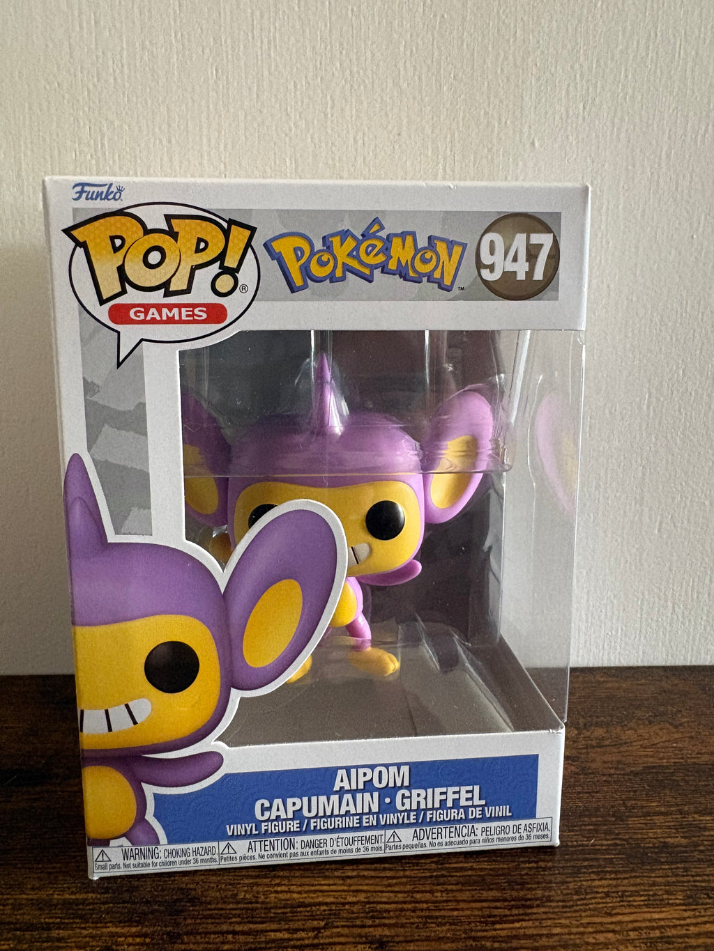 Funko pop - #947 Pokemon Aipom Capumain - GRIFFEL