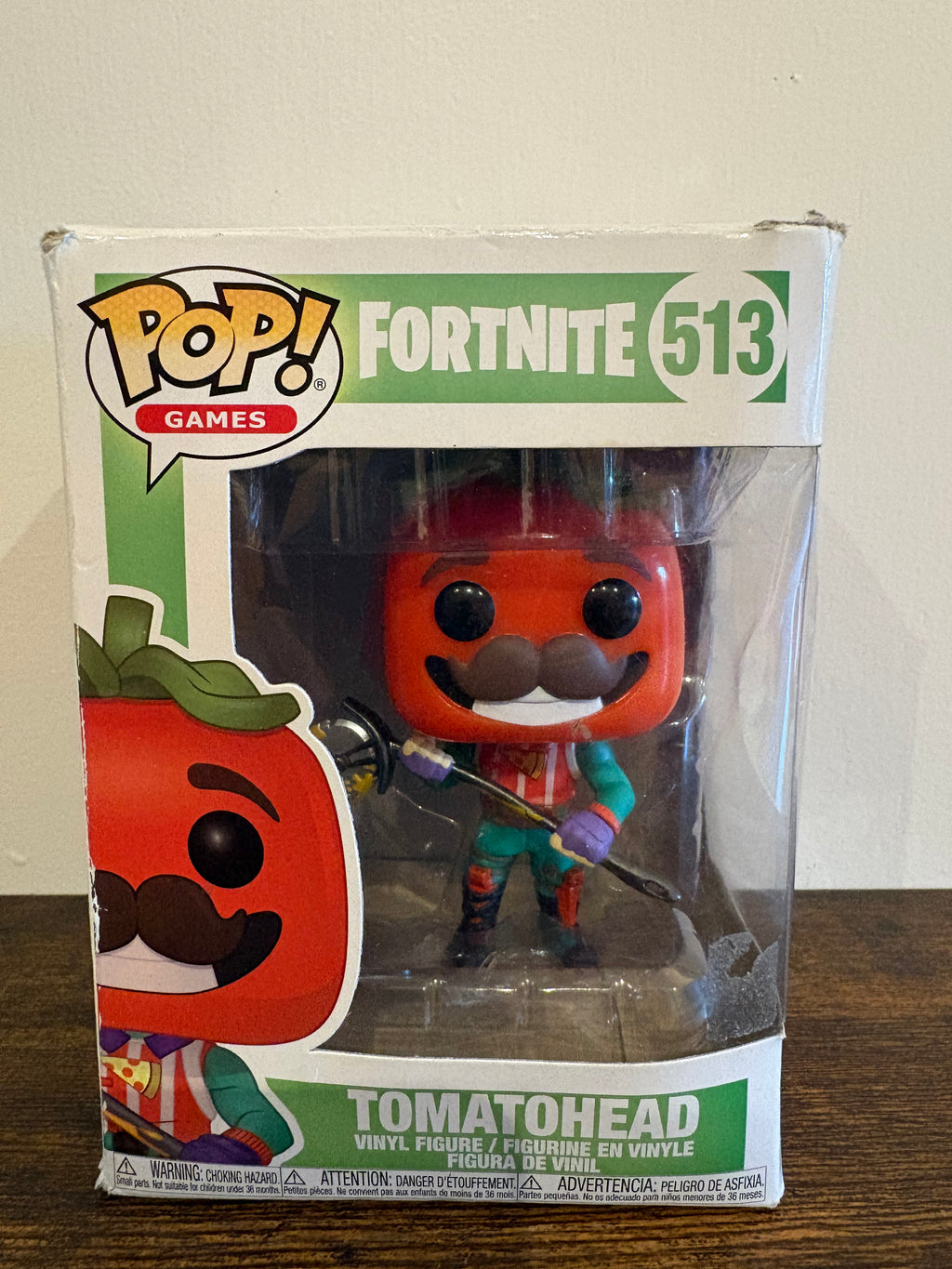 Funko pop #513 Tomatohead tatty box see pics