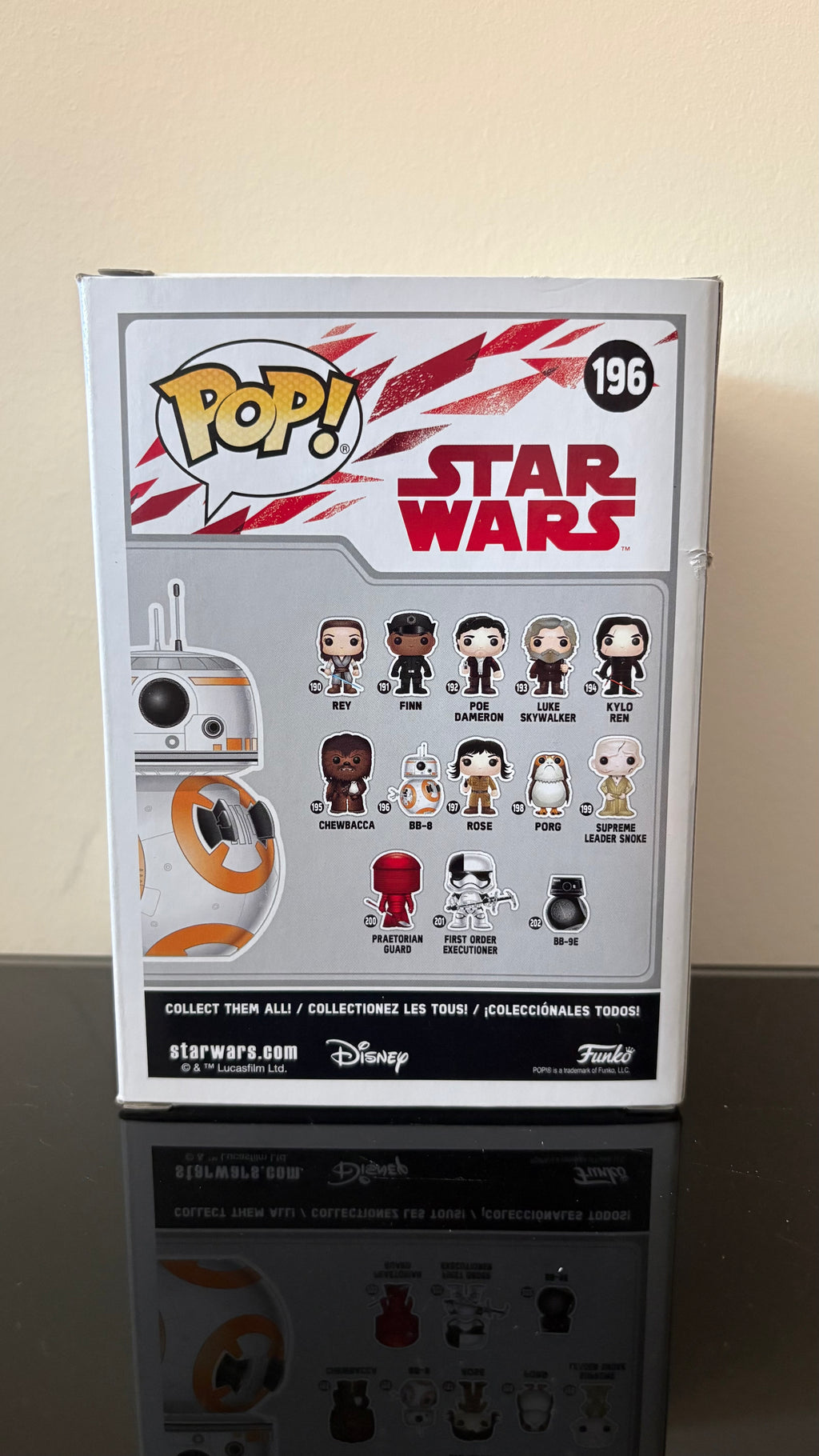 Funko Pop - #196 BB8 (Box Damage)