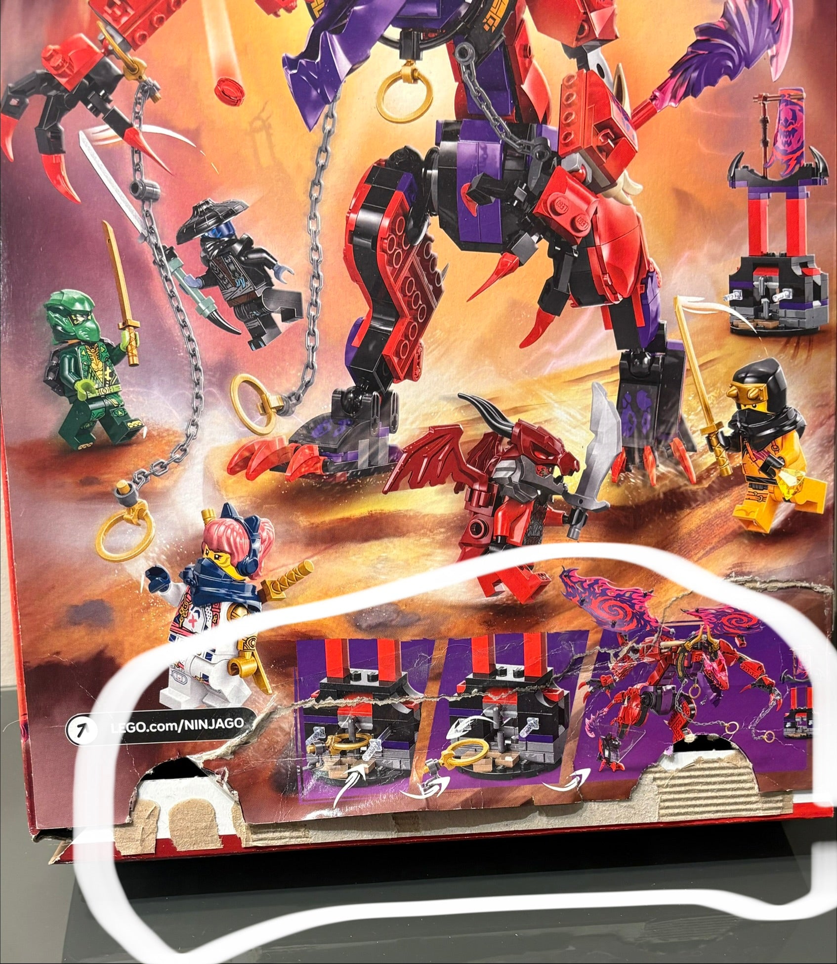 LEGO NINJAGO Thunderfang Dragon