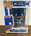 Funko Pop Heroes Dc Superhero Gingerbread Batman 444 Boxed