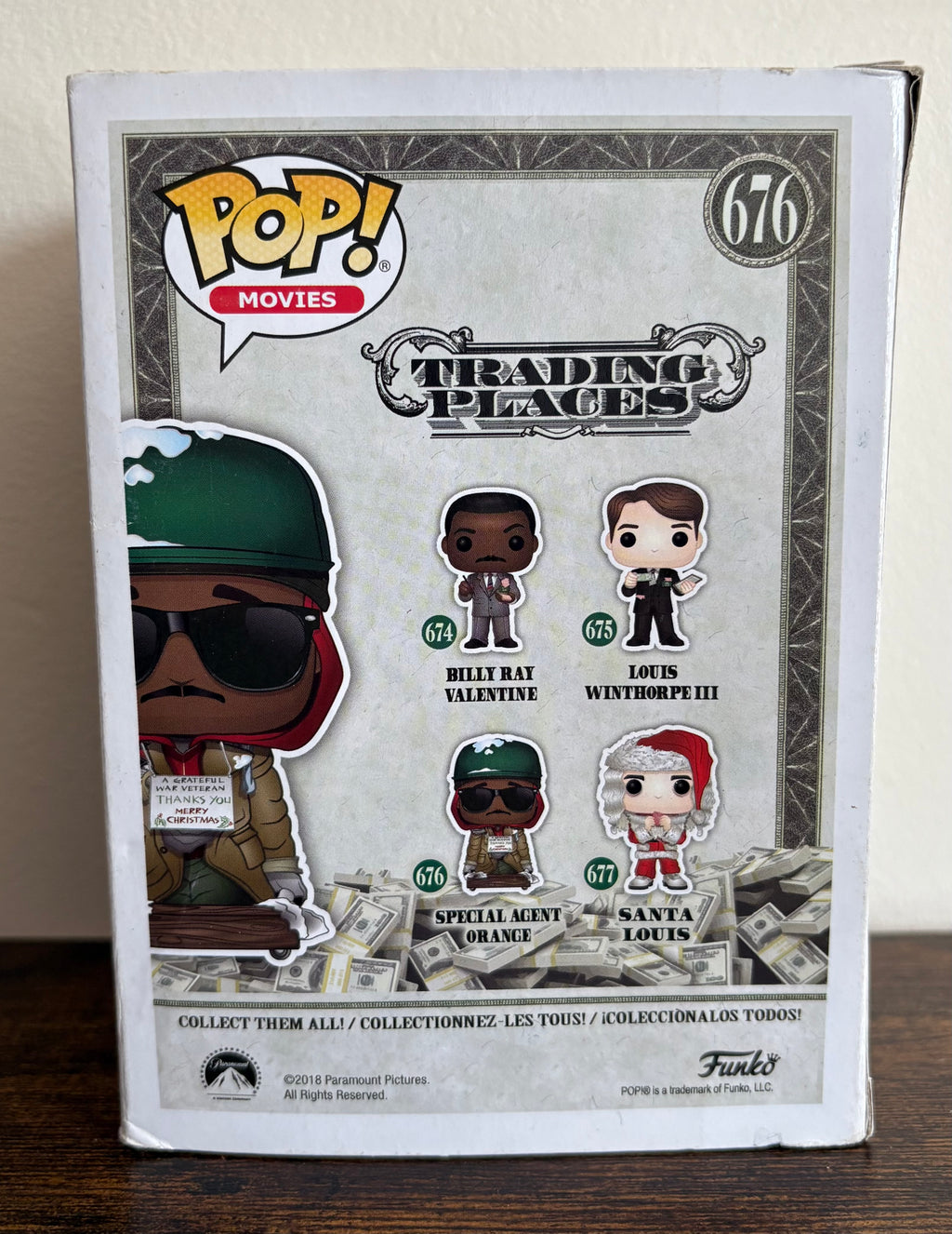 Funko Pop #676 Special Agent Orange - Trading Places