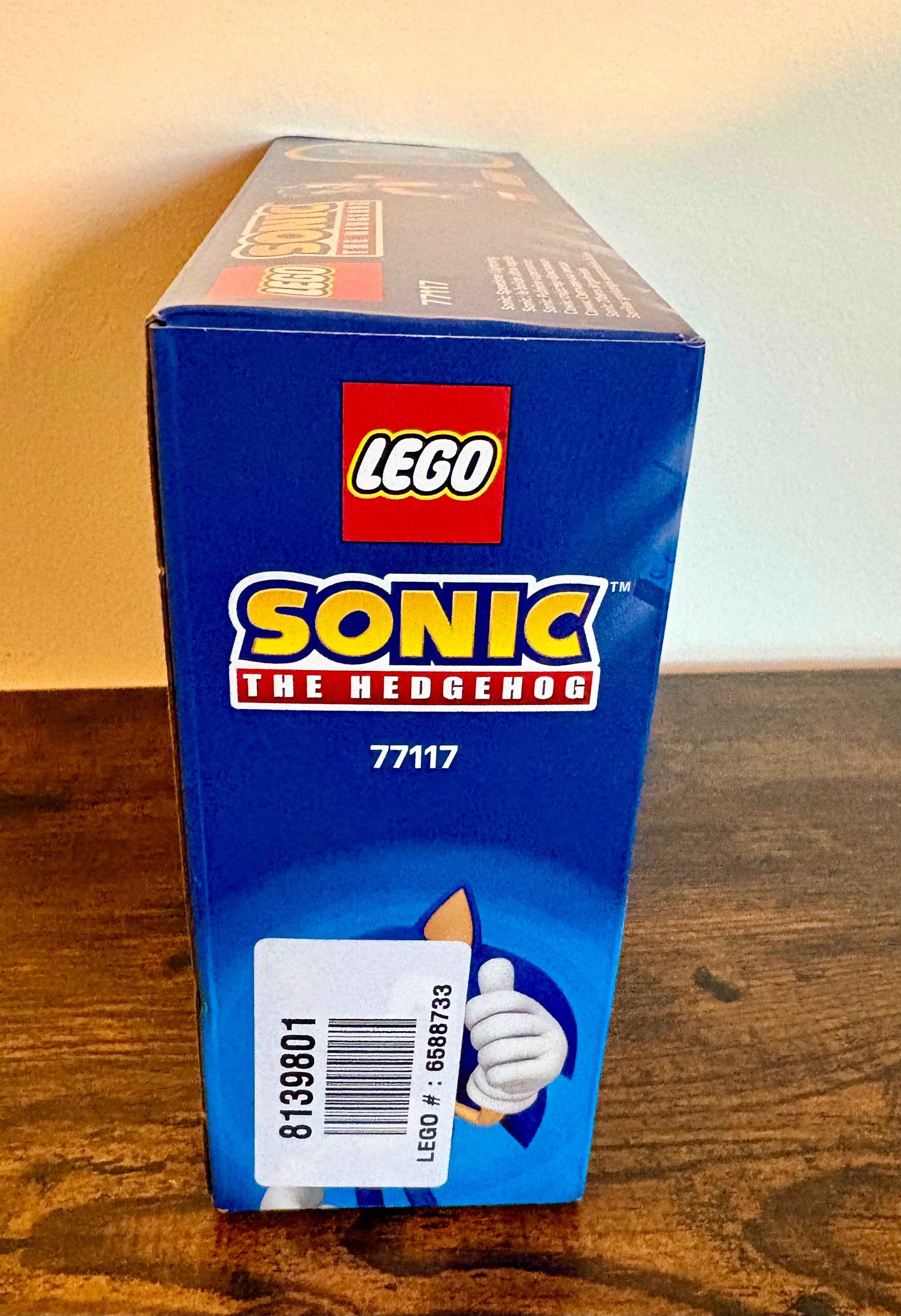 Lego SONIC THE HEDGEHOG 77117 Speedster Lightning