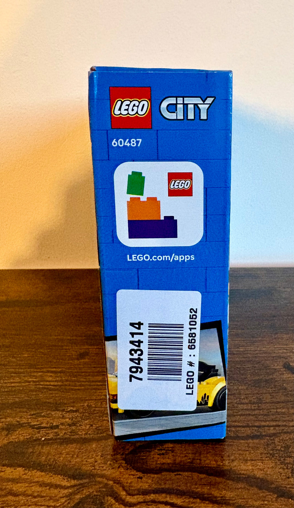 Lego City 60487 Yellow Taxi Car Set 122pcs Age 5+ Brand New Factory Sealed