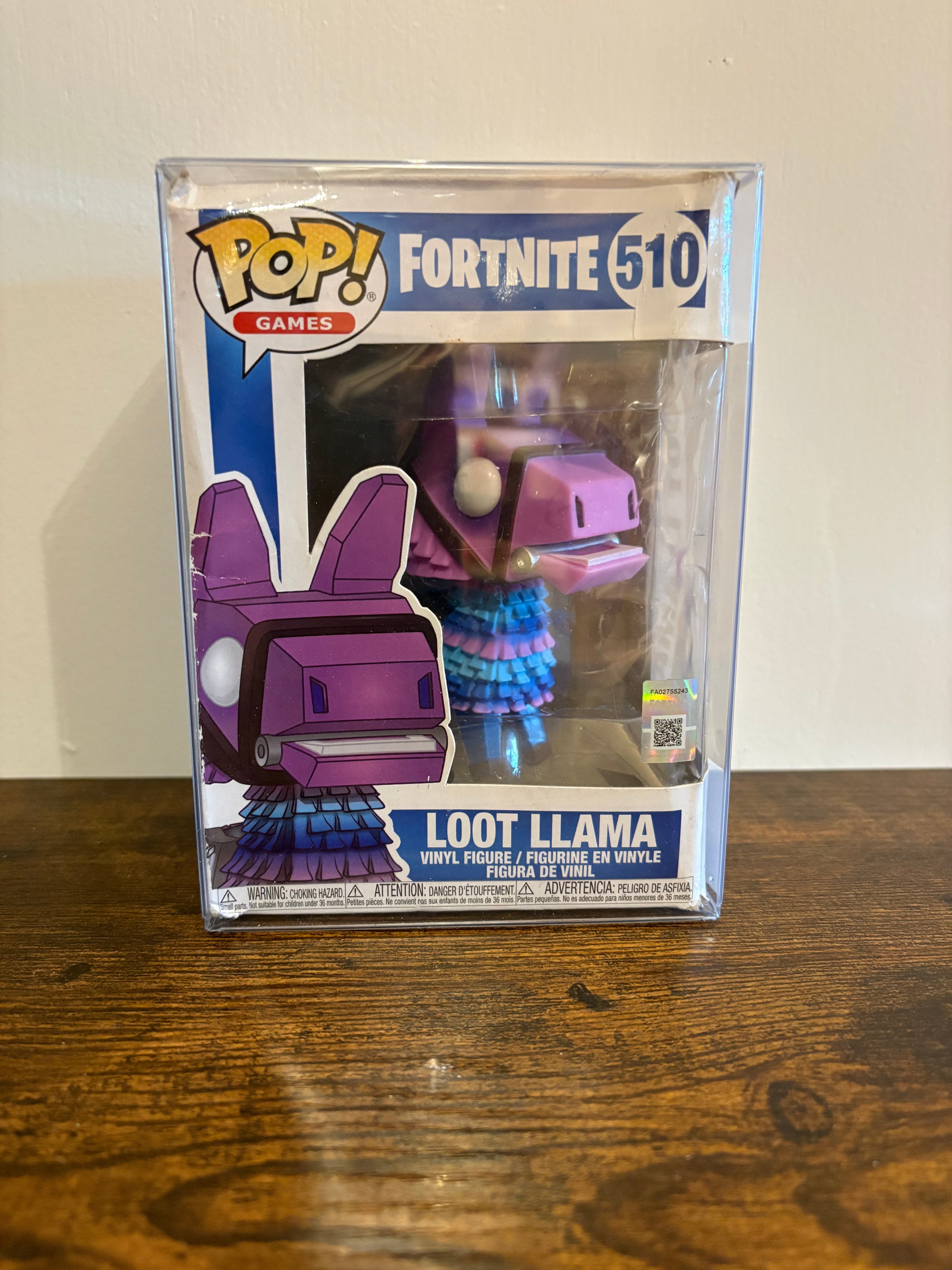 Funko pop #510 Loot Llama used & has a tatty box see pics