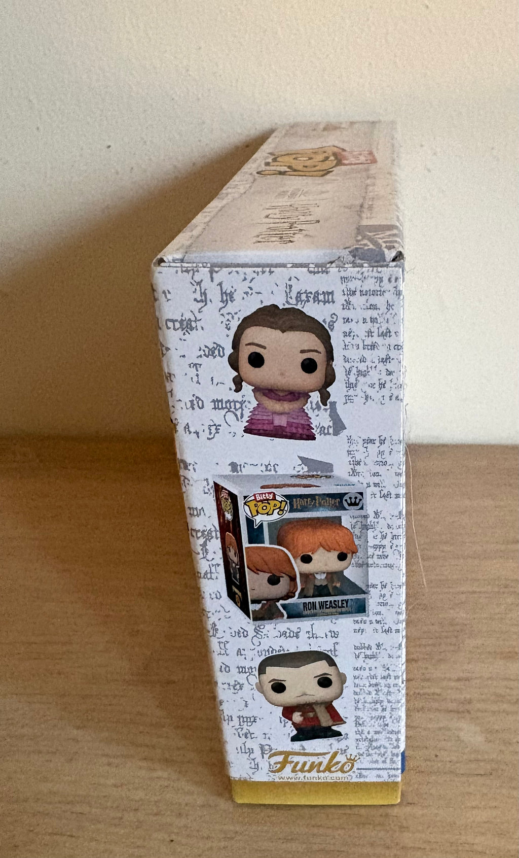 Funko Pop! Bitty Pop Ron Weasley, Padma Patil, Madame Maxine Brand New