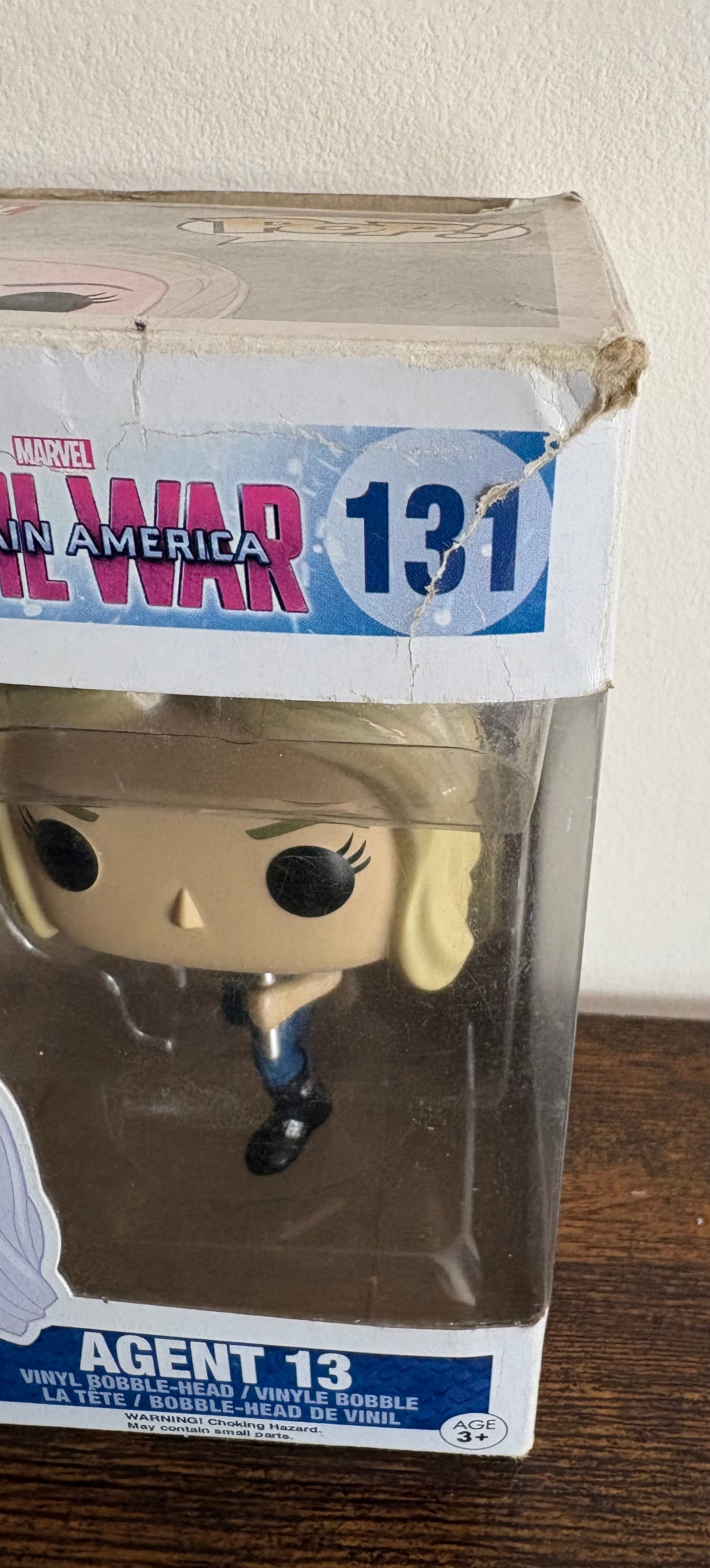 Funko Pop #131 Civil War Agent 13