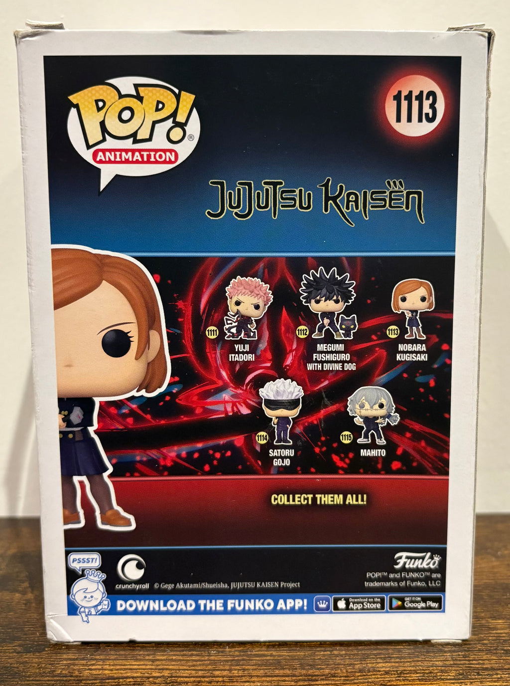 Funko Pop! Animation: Jujutsu Kaisen Nobara Kugisaki Figure #1113
