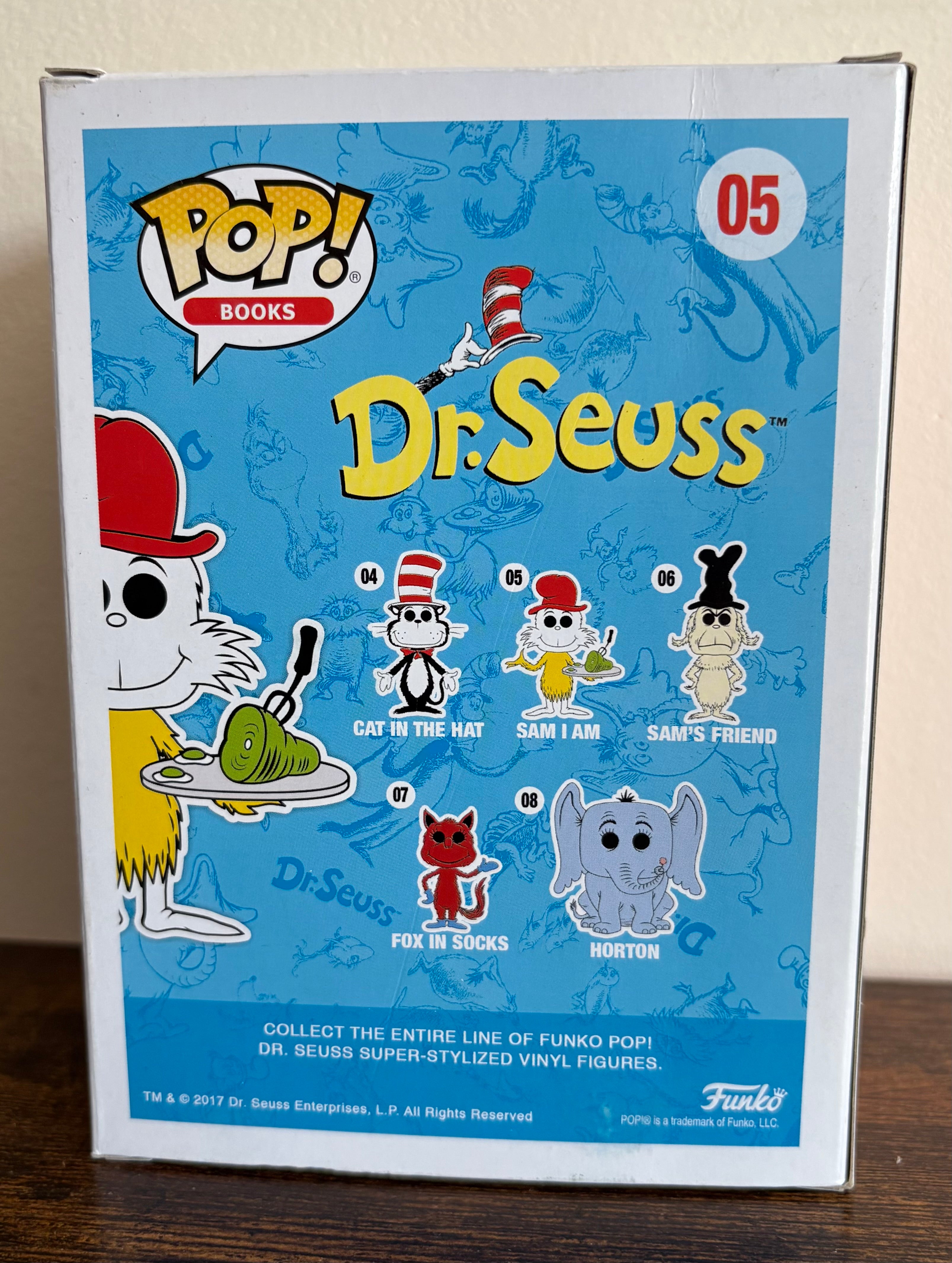 Funko Pop #05 Sam I Am Dr. Seuss