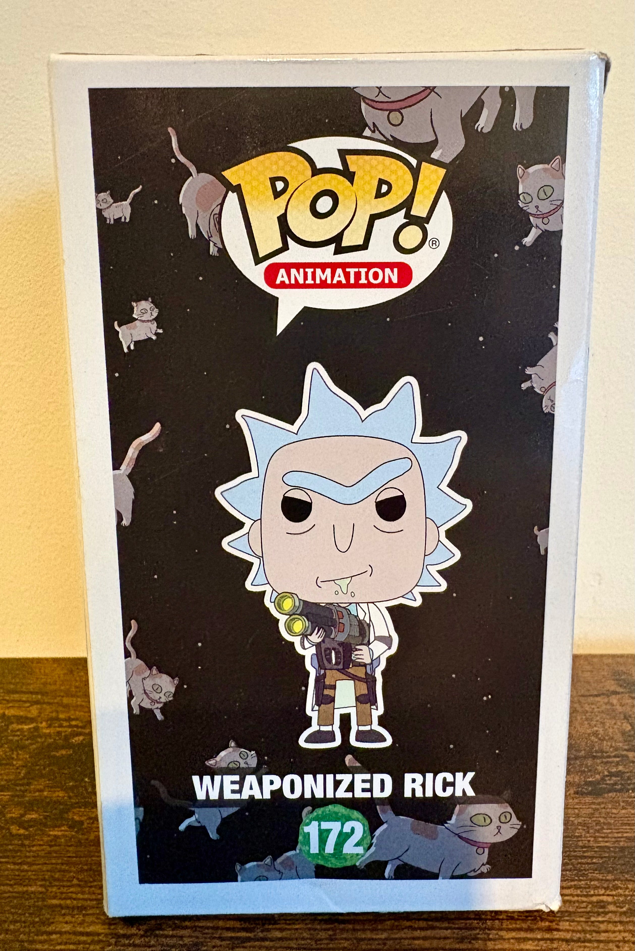 Funko Pop! Animation: Rick and Morty - Weaponized Rick #172