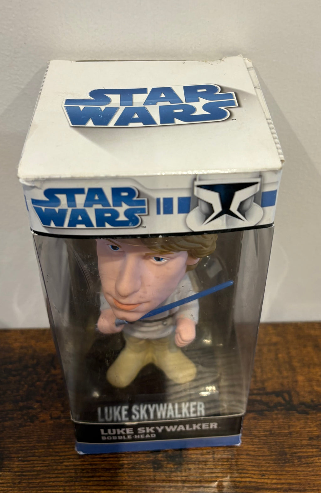 Star Wars Wacky Wobblers LUKE SKYWALKER Bobblehead Official Funko
