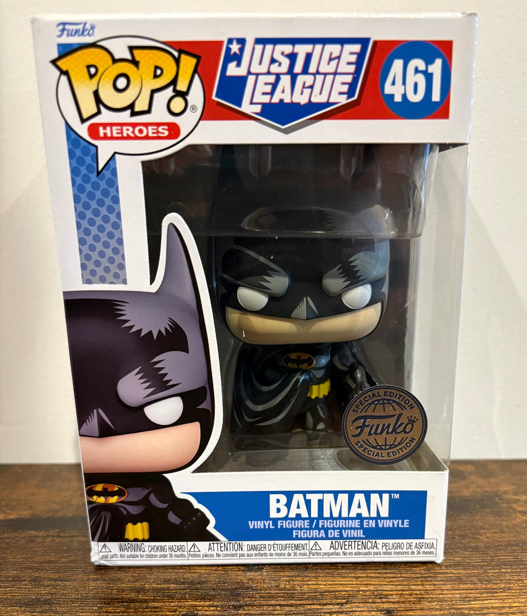 Funko Pop Heroes Justice League #461 Batman Vinyl Figure