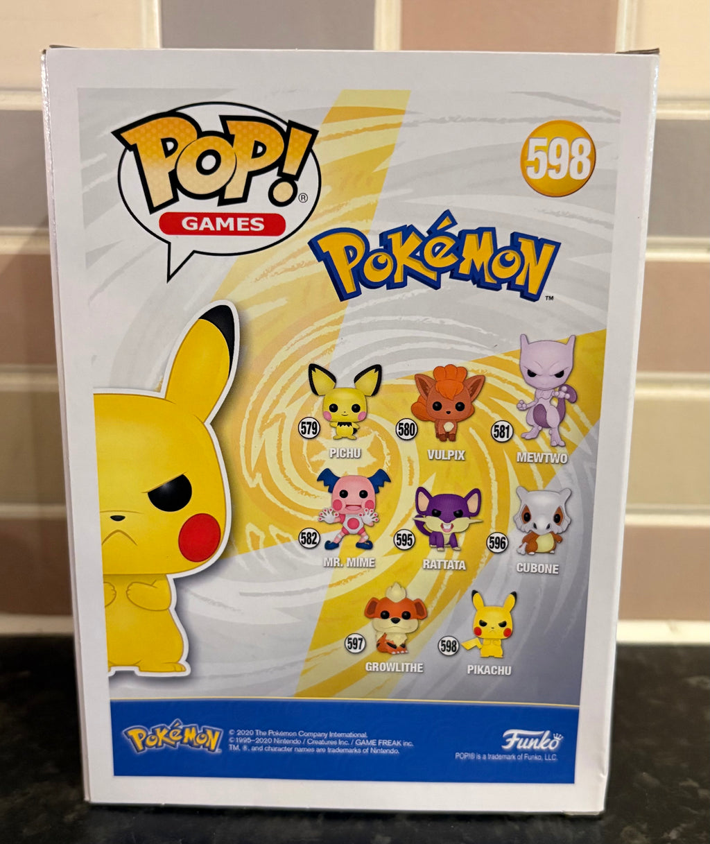 Funko Pop #598 Pikachu – Pokémon
