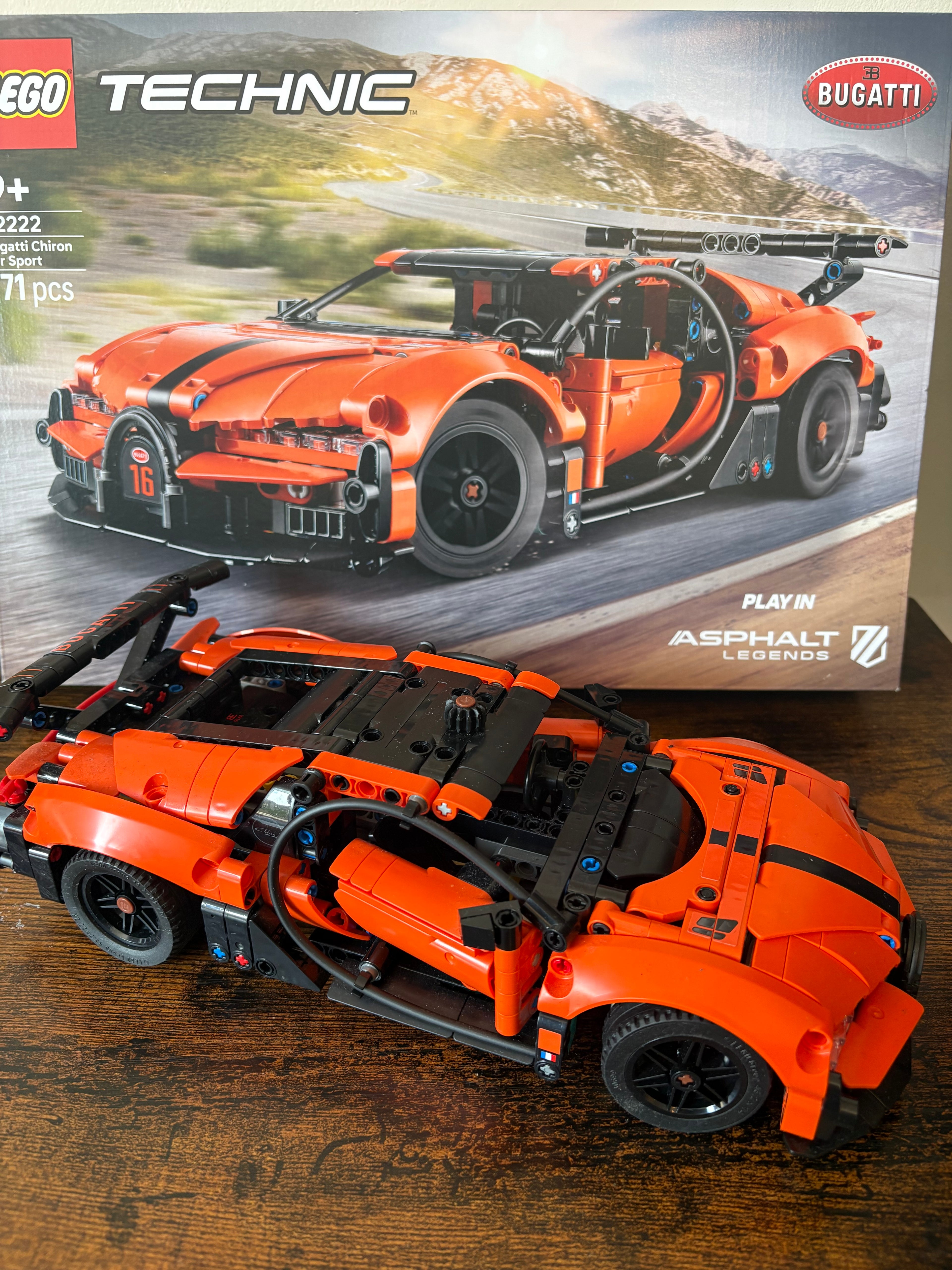 LEGO - Technic 42222 Bugatti Chiron Pur Sport