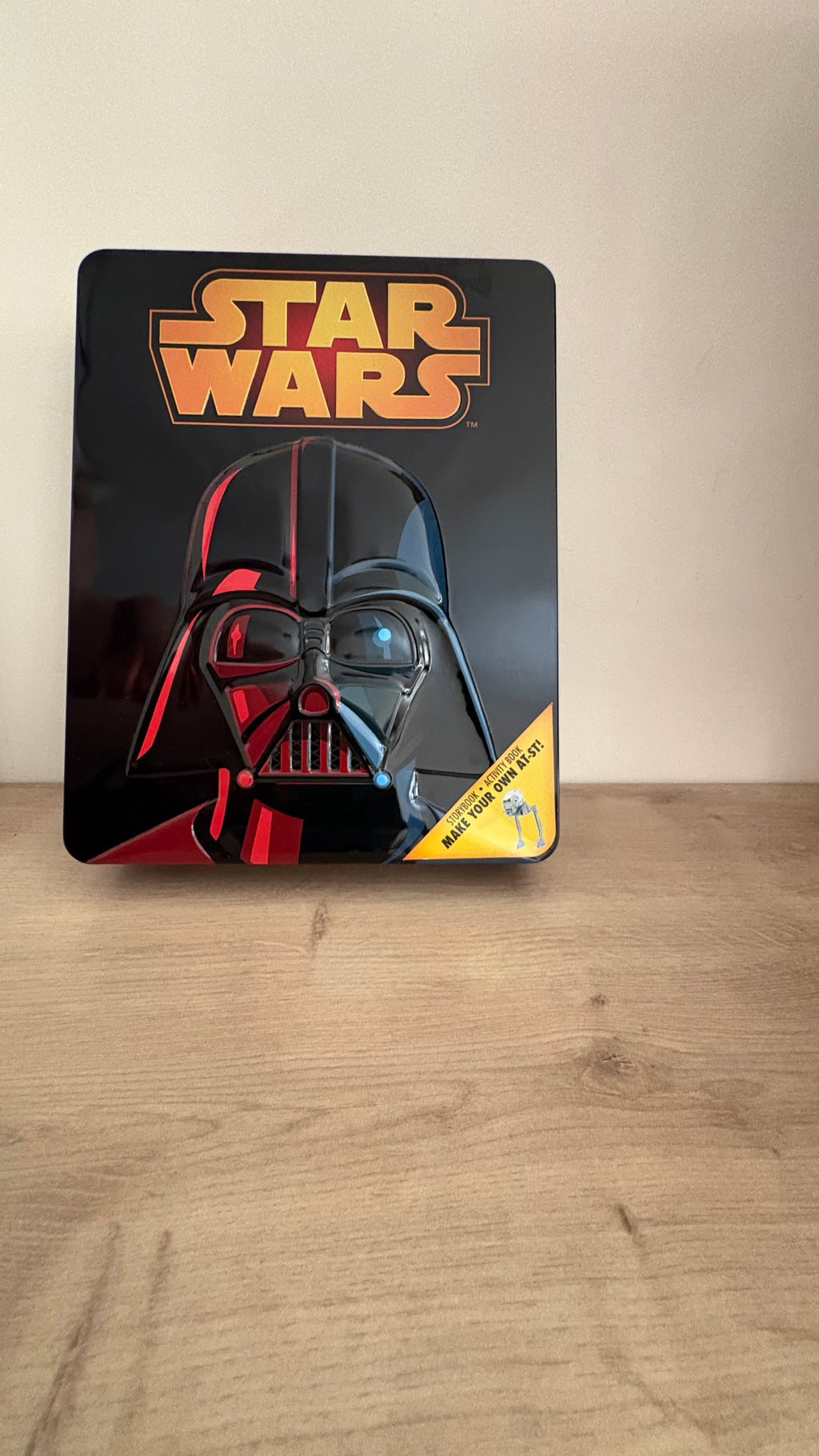 Star Wars metal collectable tin build a ATST