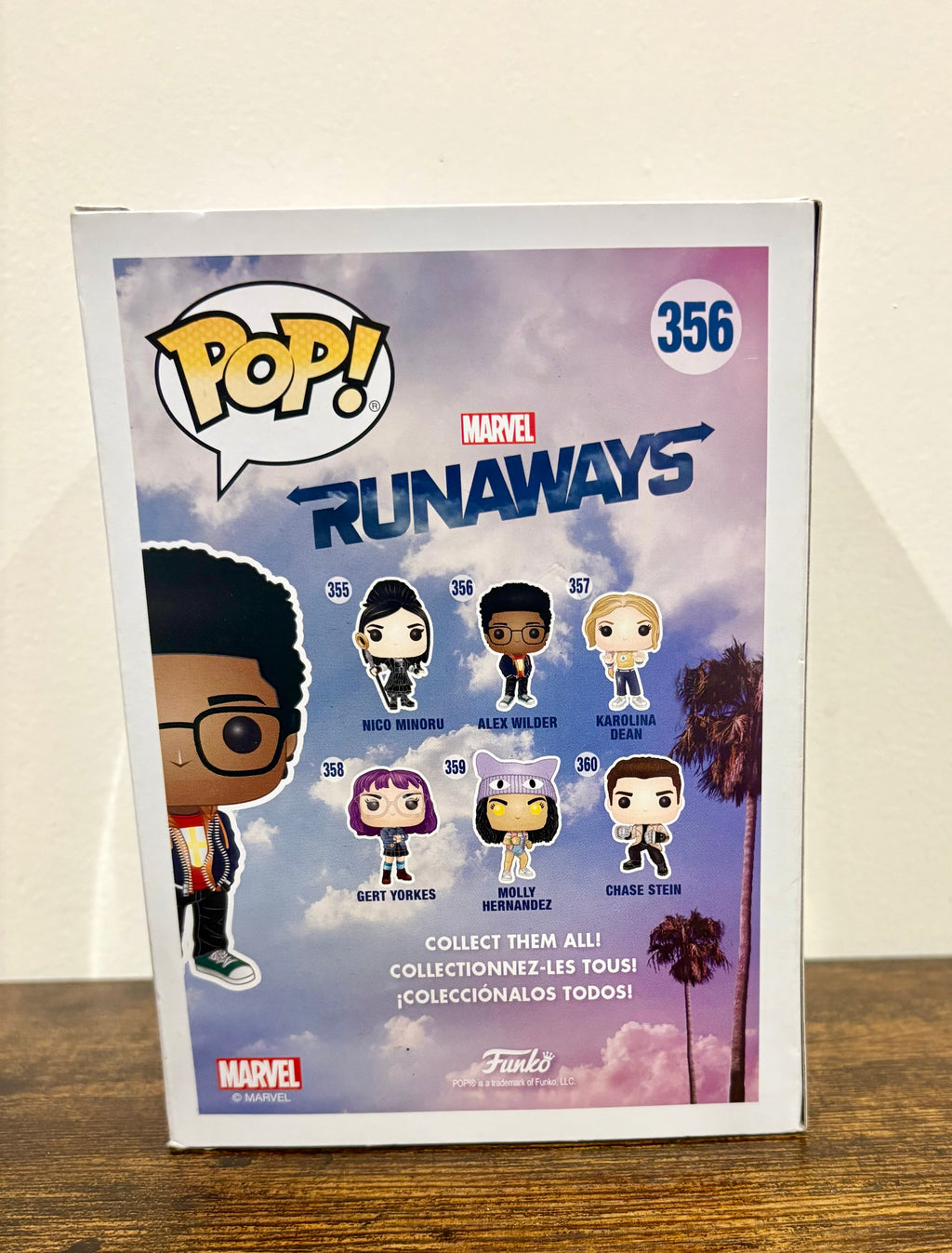 Funko pop - Marvel Runaways #356 Alex Wilder